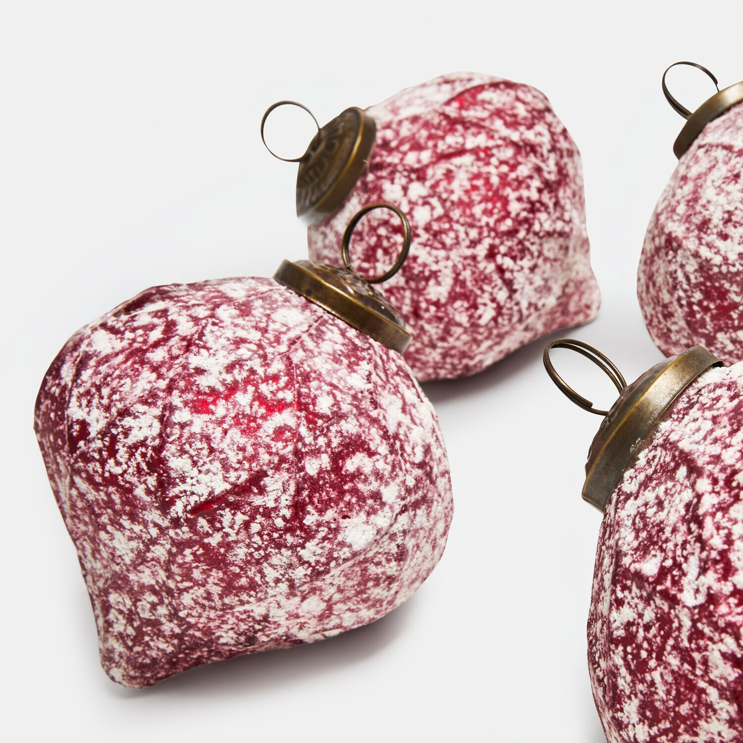 Set di 4 palline di Natale Ysavelle