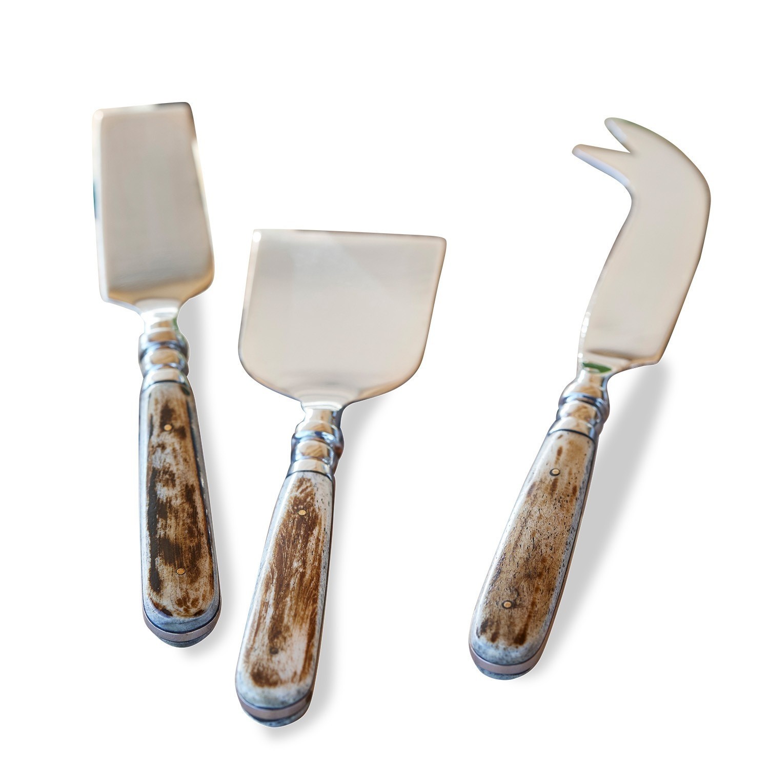 Set di 3 coltelli per formaggio Prasville