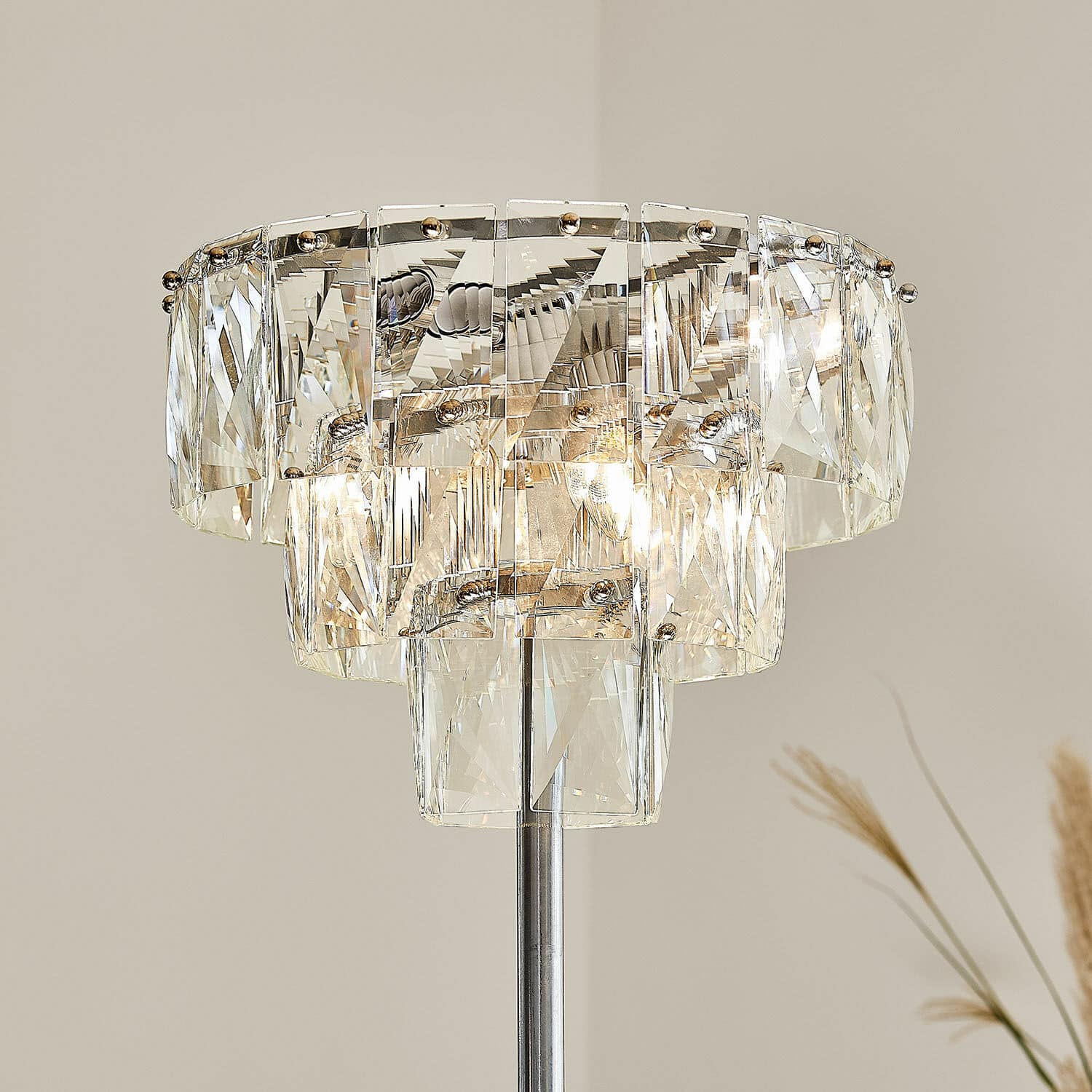 Lampada da terra Crystalford