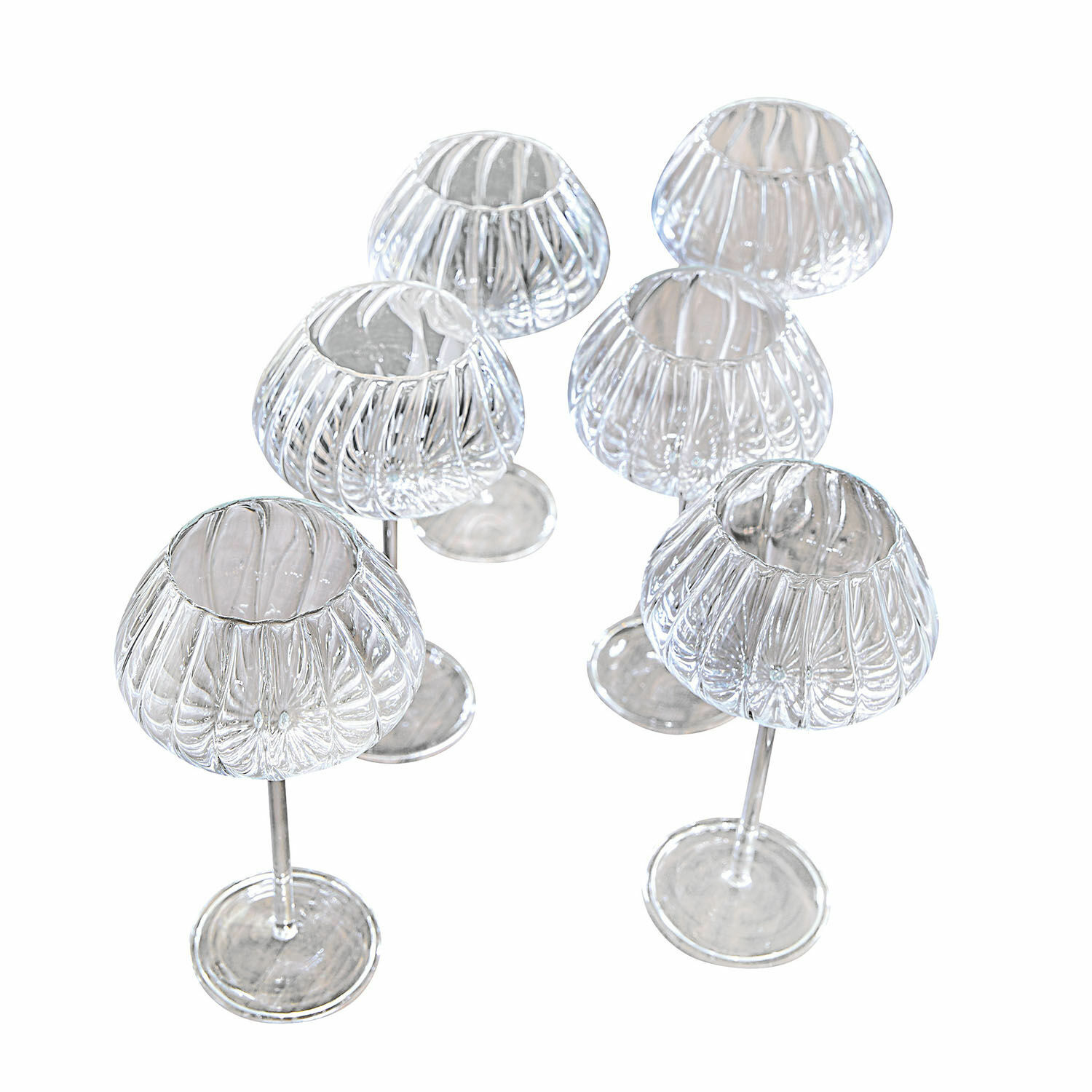 Set di 6 bicchieri da vino Minou