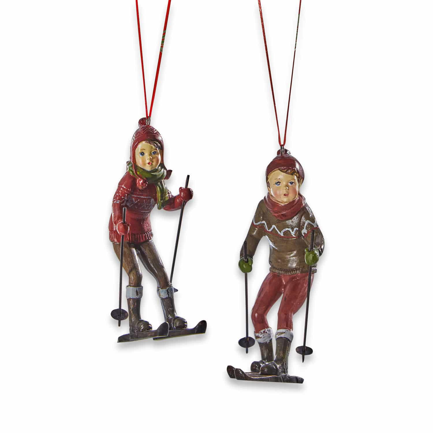Coppia di statuine Gulbin