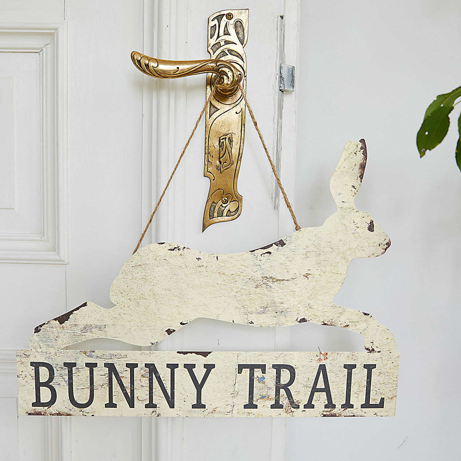 Targa decorativa Bunny Trail