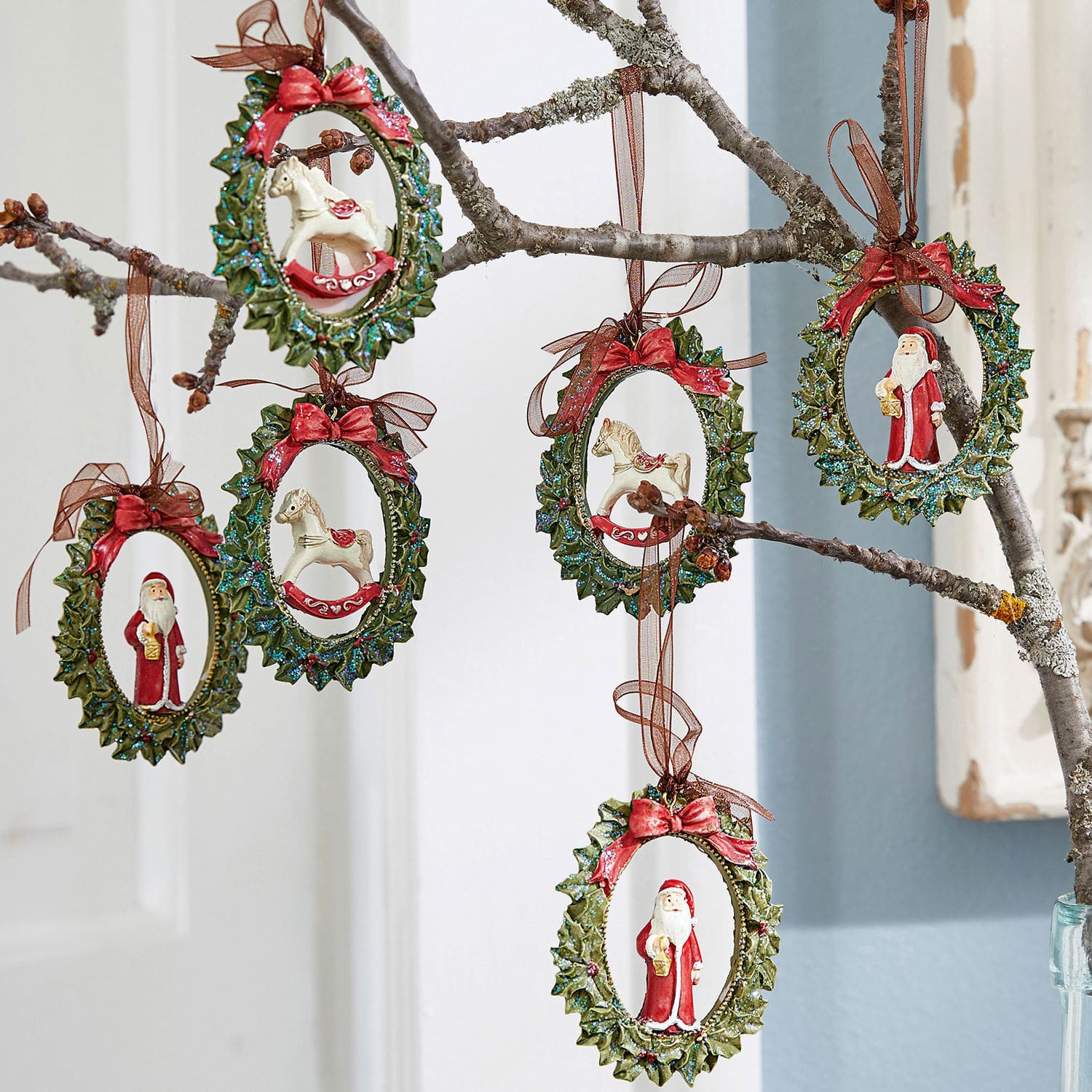 Set di 6 decorazioni da appendere Chaignes