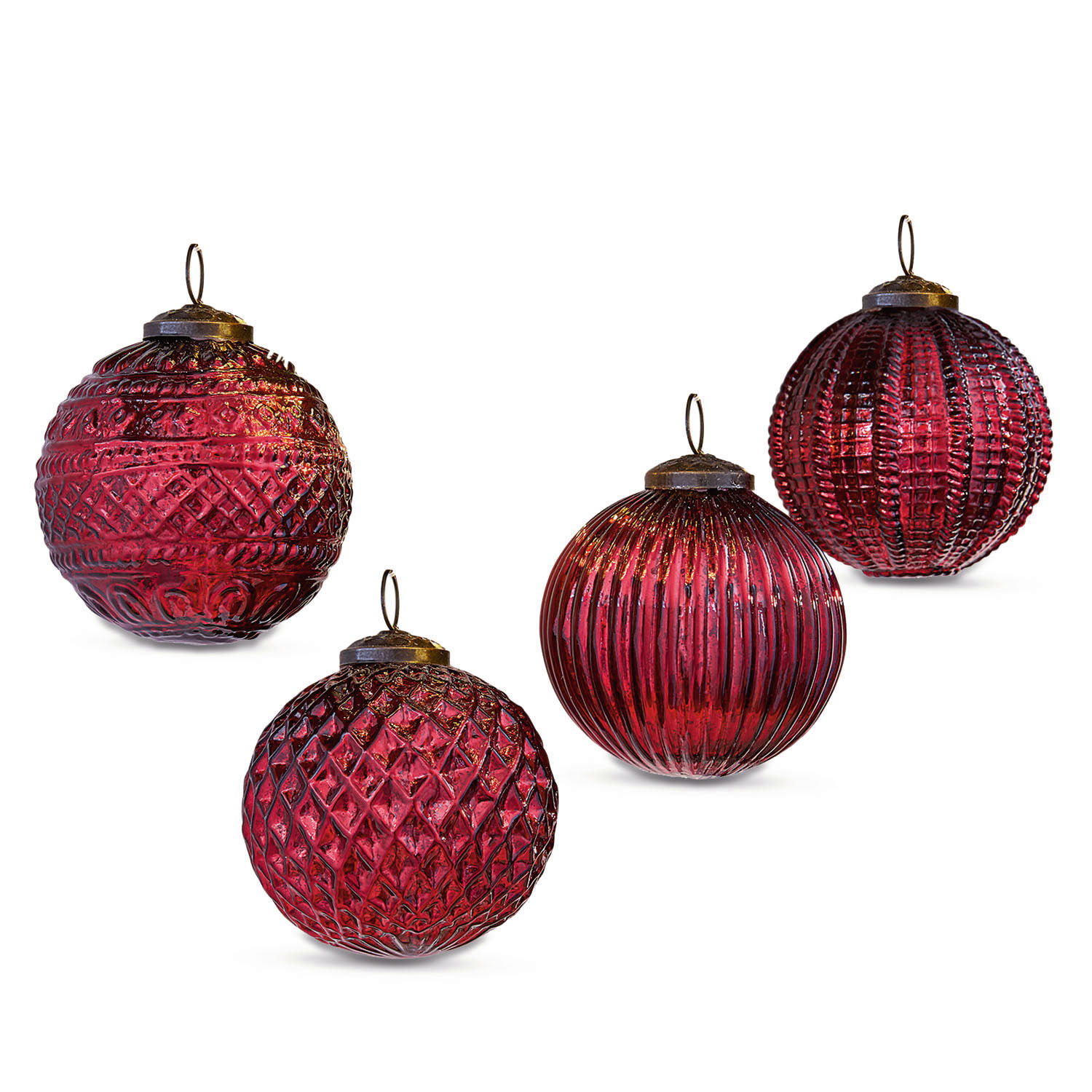Set di 4 decorazioni natalizie Ringas