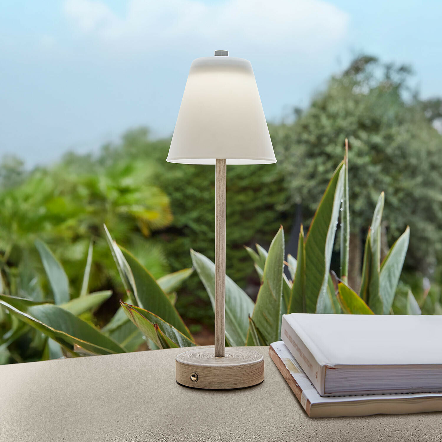 Lampada da tavolo ricaricabile Melari