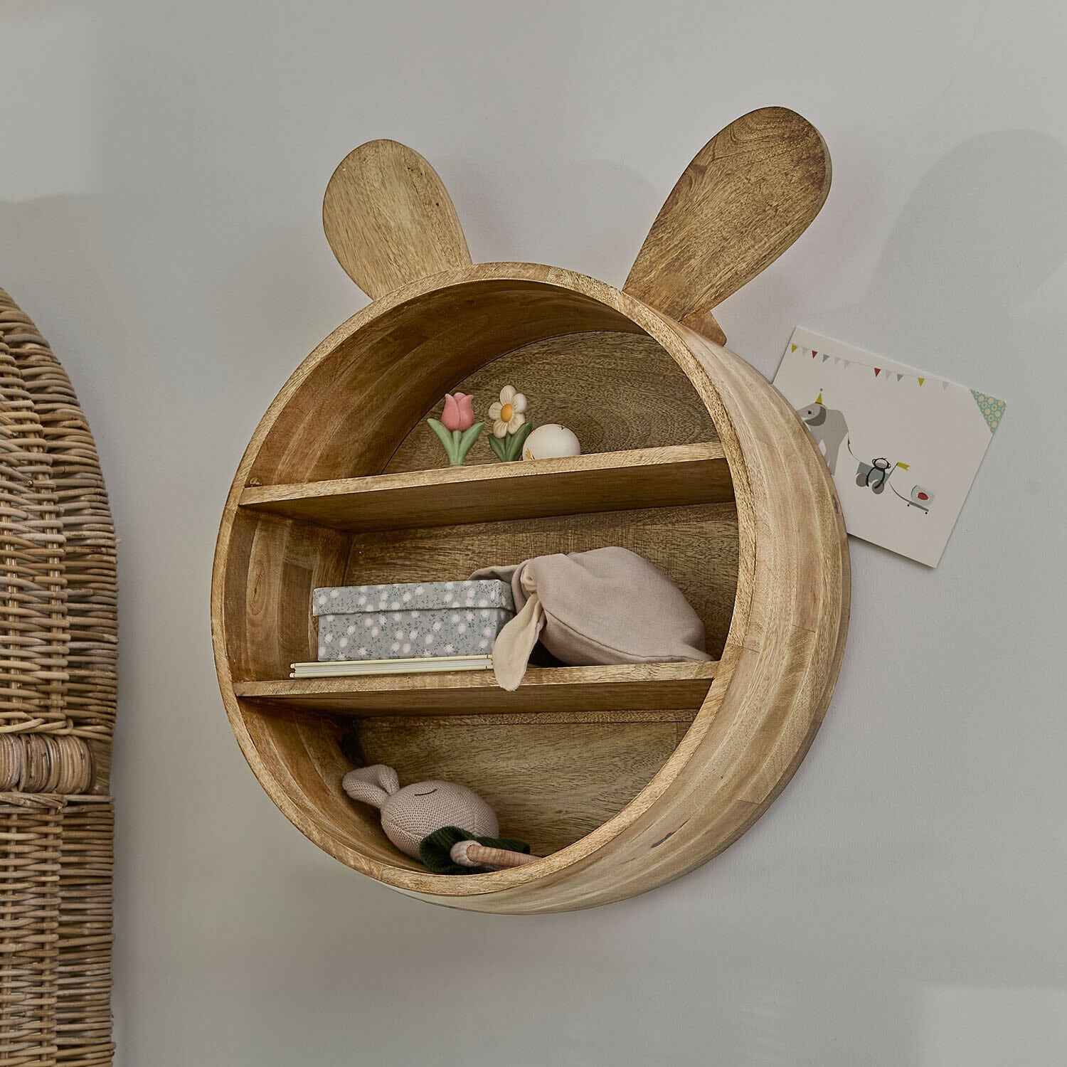 Scaffale da parete per bambini Papillonette