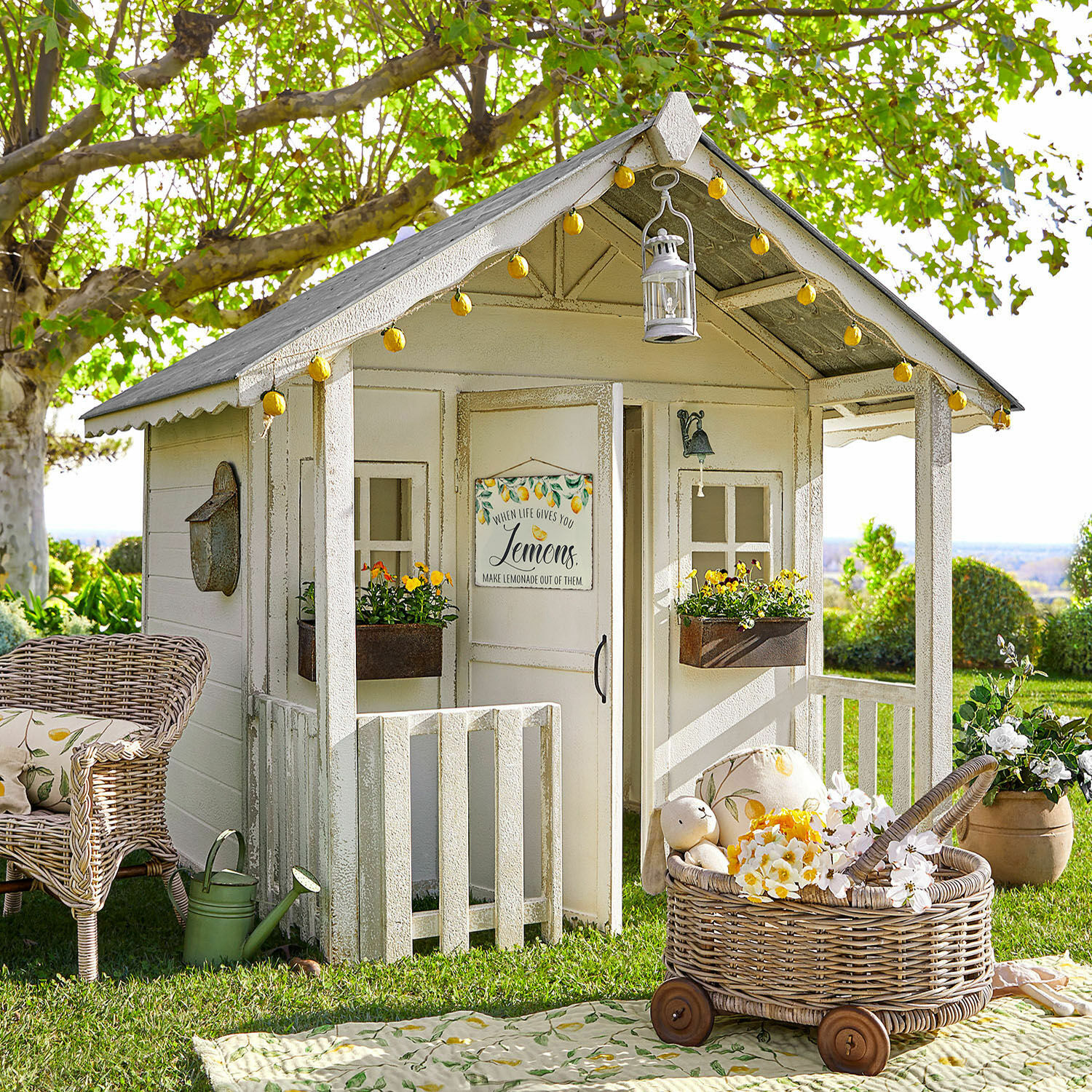 Casetta da giardino per bambini Pouponnet