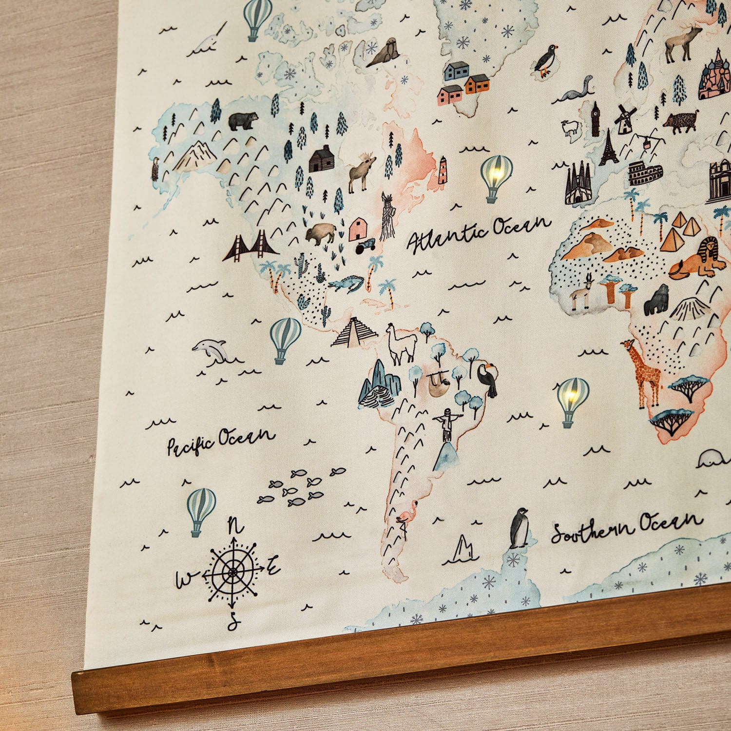Quadro decorativo a LED Chaumont