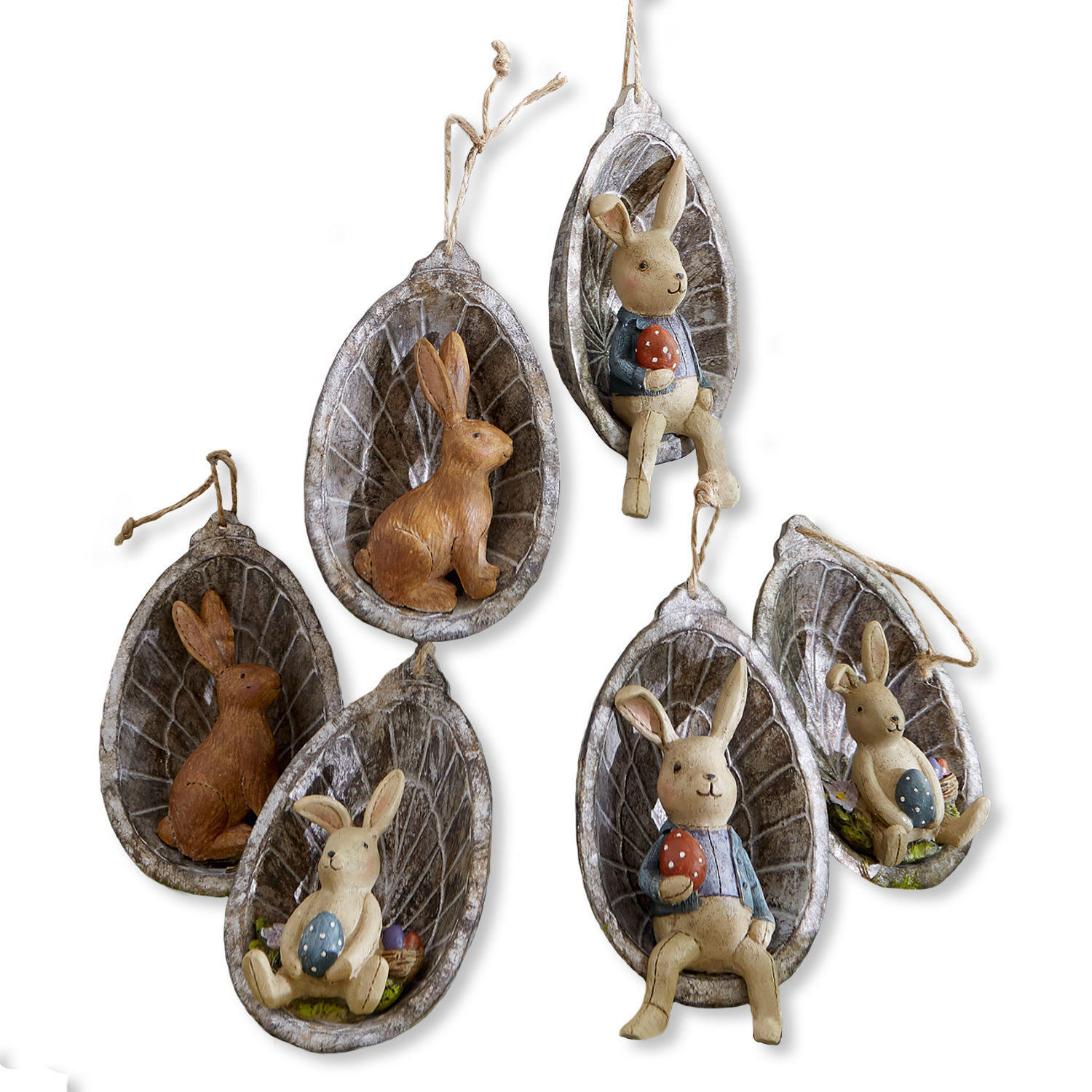 Set di 6 uova di Pasqua Vinos