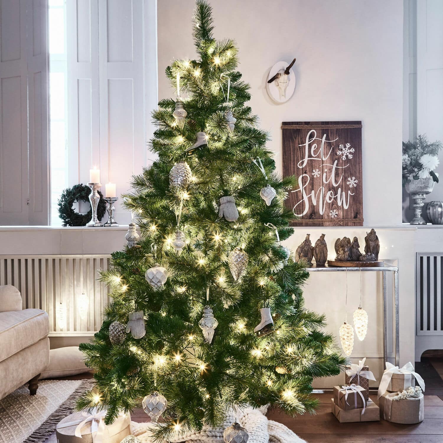 Set di 4 decorazioni da appendere Collines