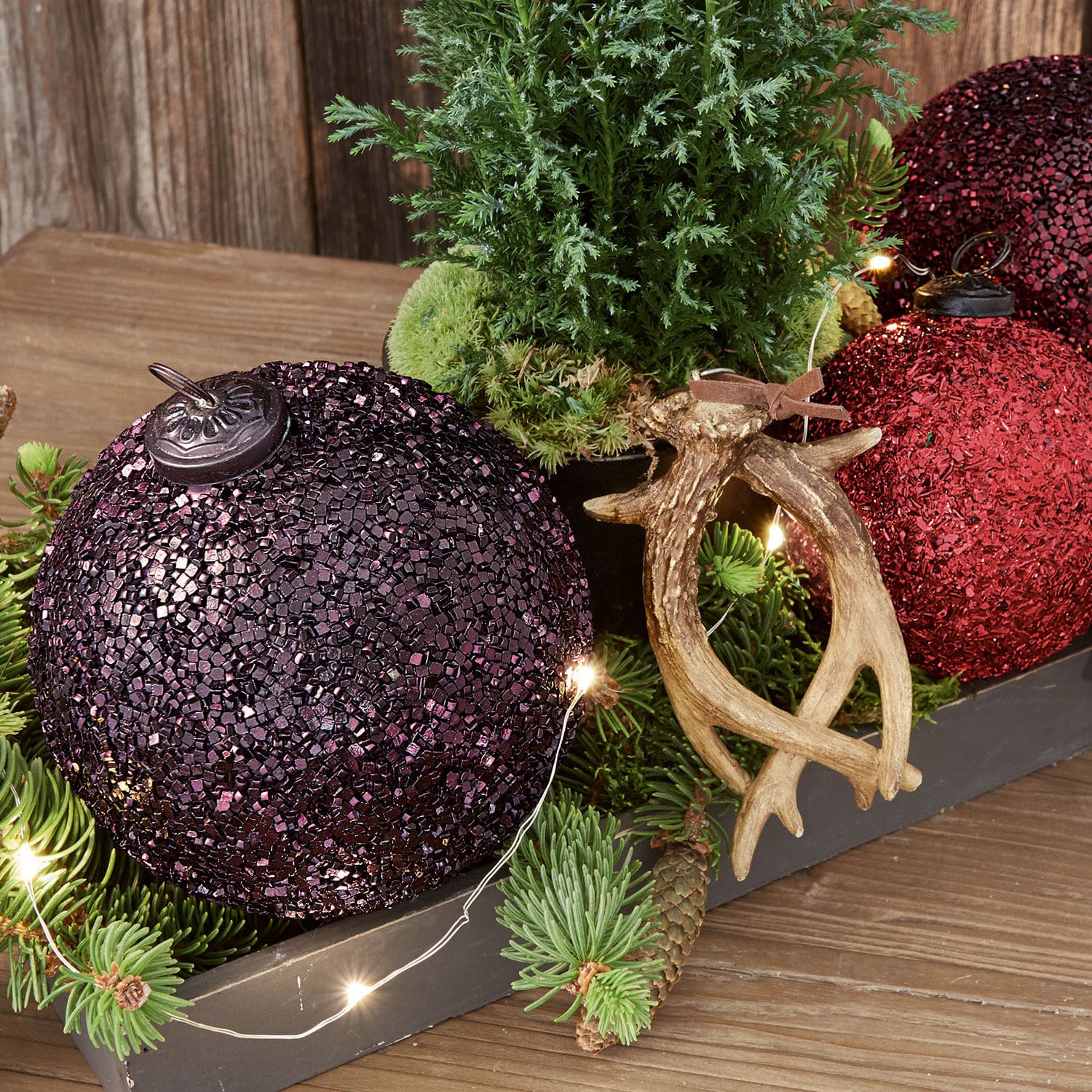 Set di 3 decorazioni natalizie Paserienne