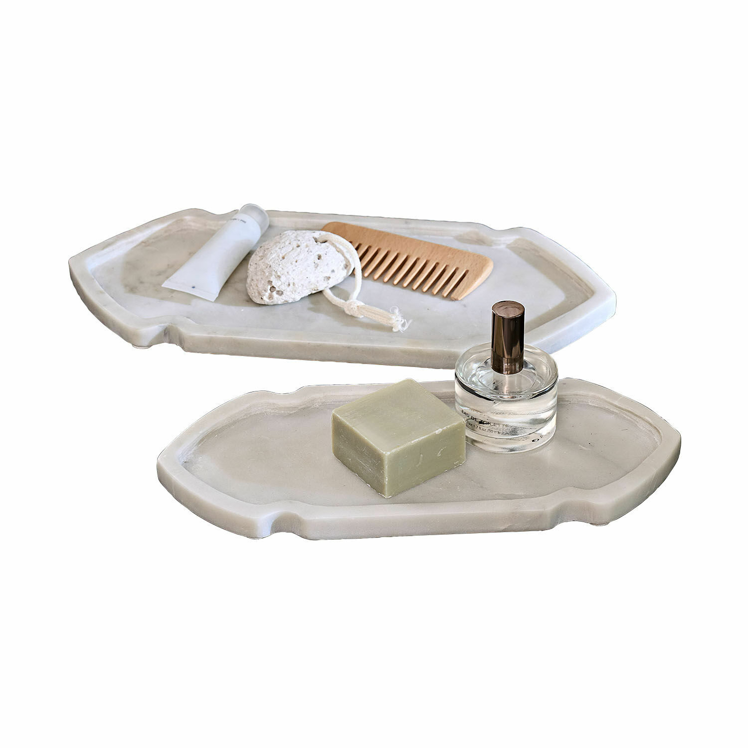 Set di 2 vassoi Zafrina