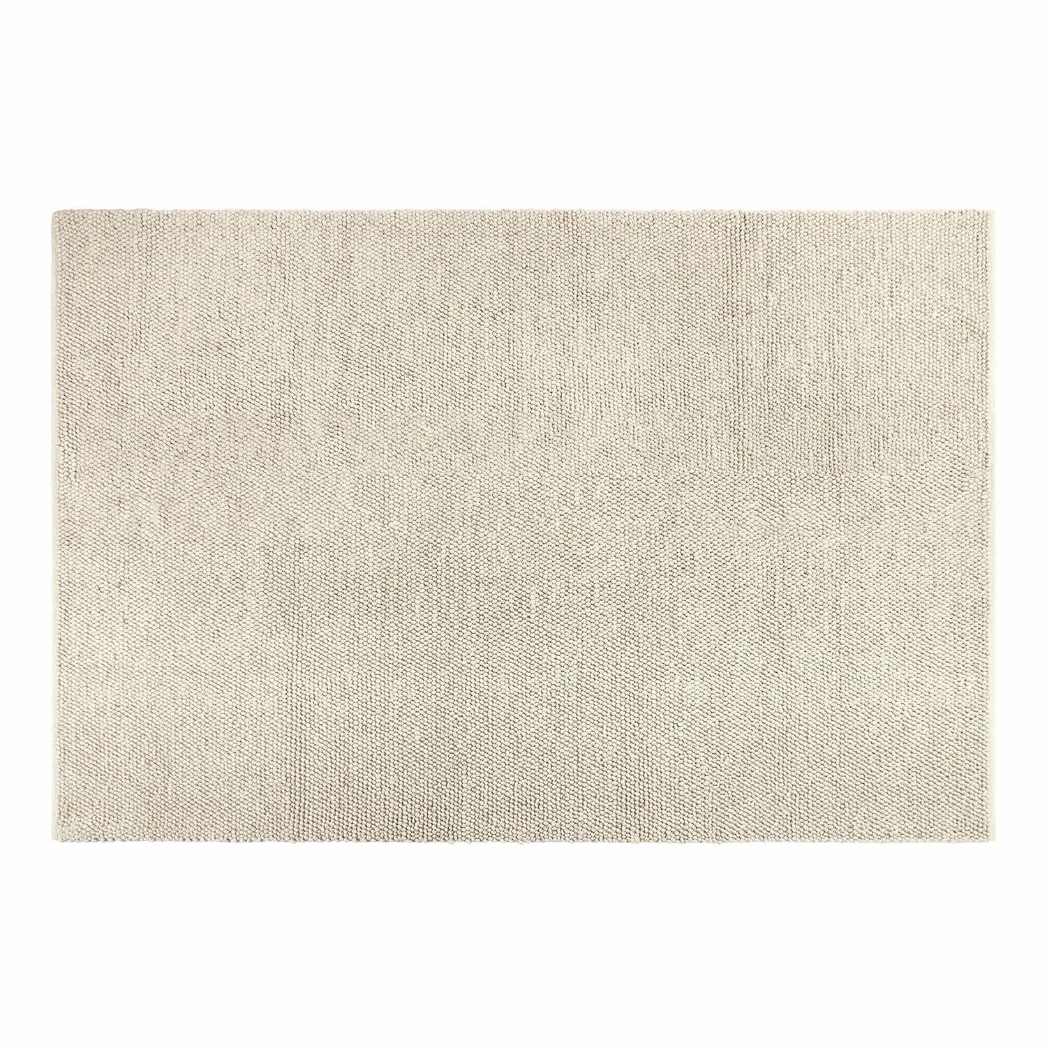 Tappeto Coleman Tappeto beige in materiale naturale con trama fine, ideale per interni moderni