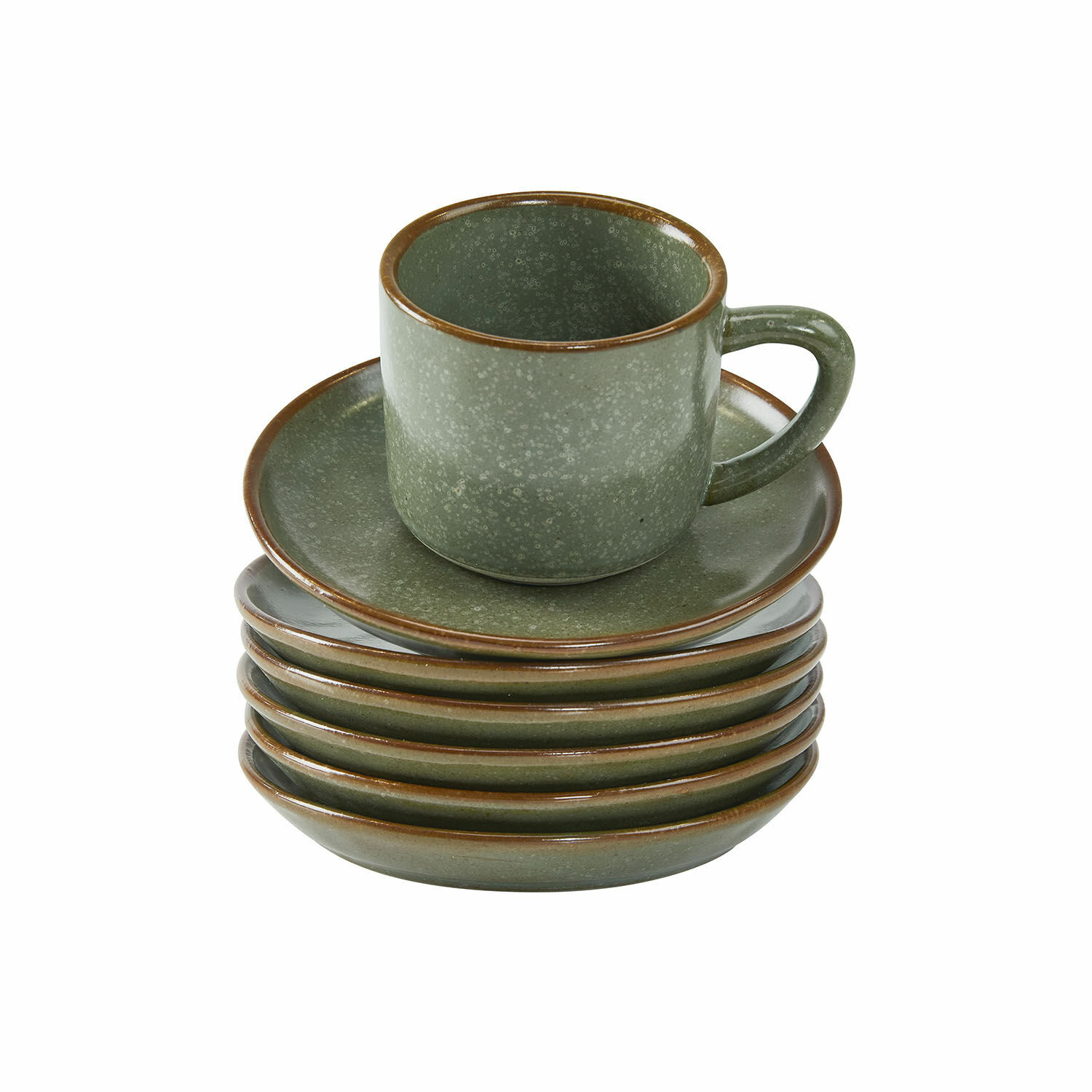 Set di 6 tazze con piattino Biarré