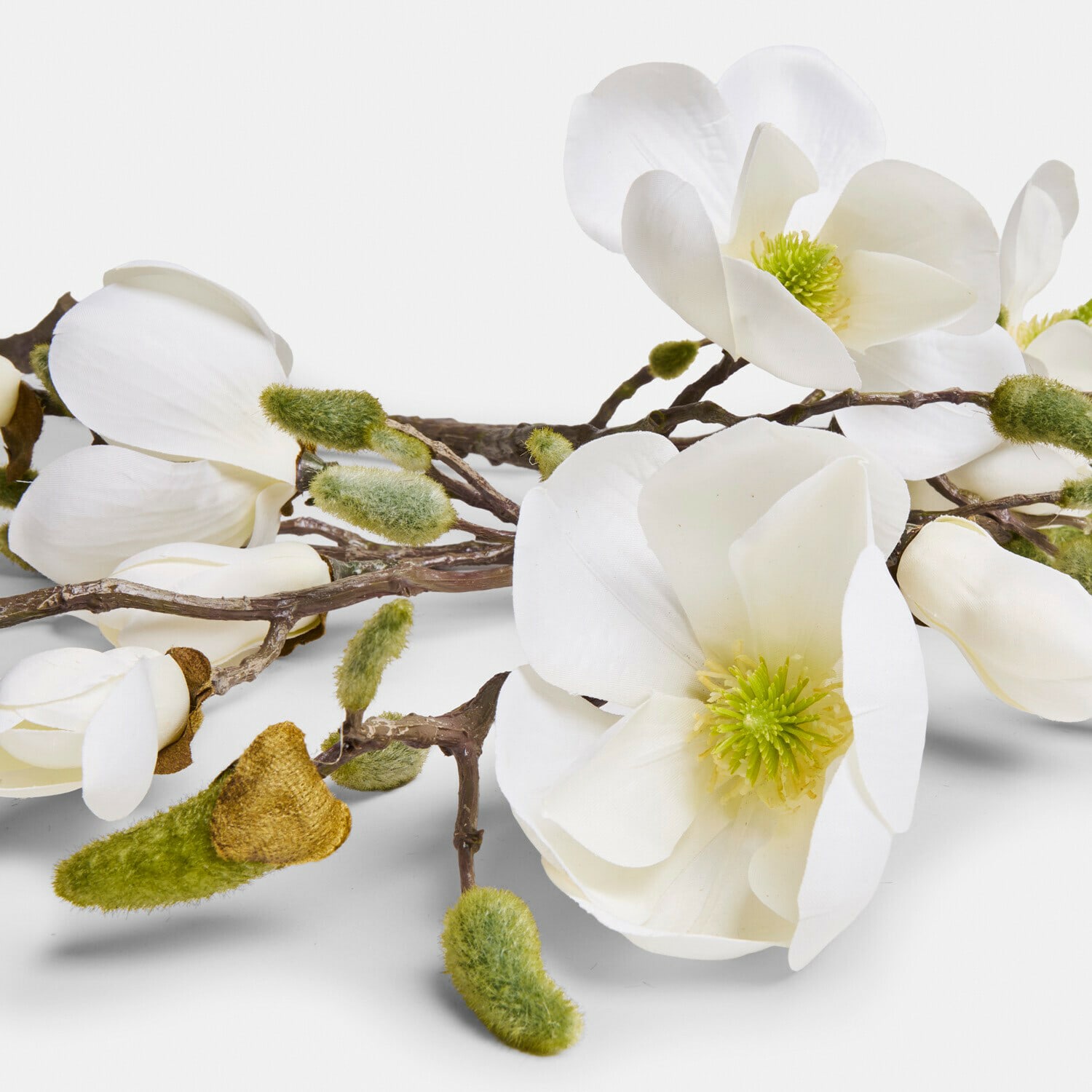 Coppia di fiori decorativi Aurélines