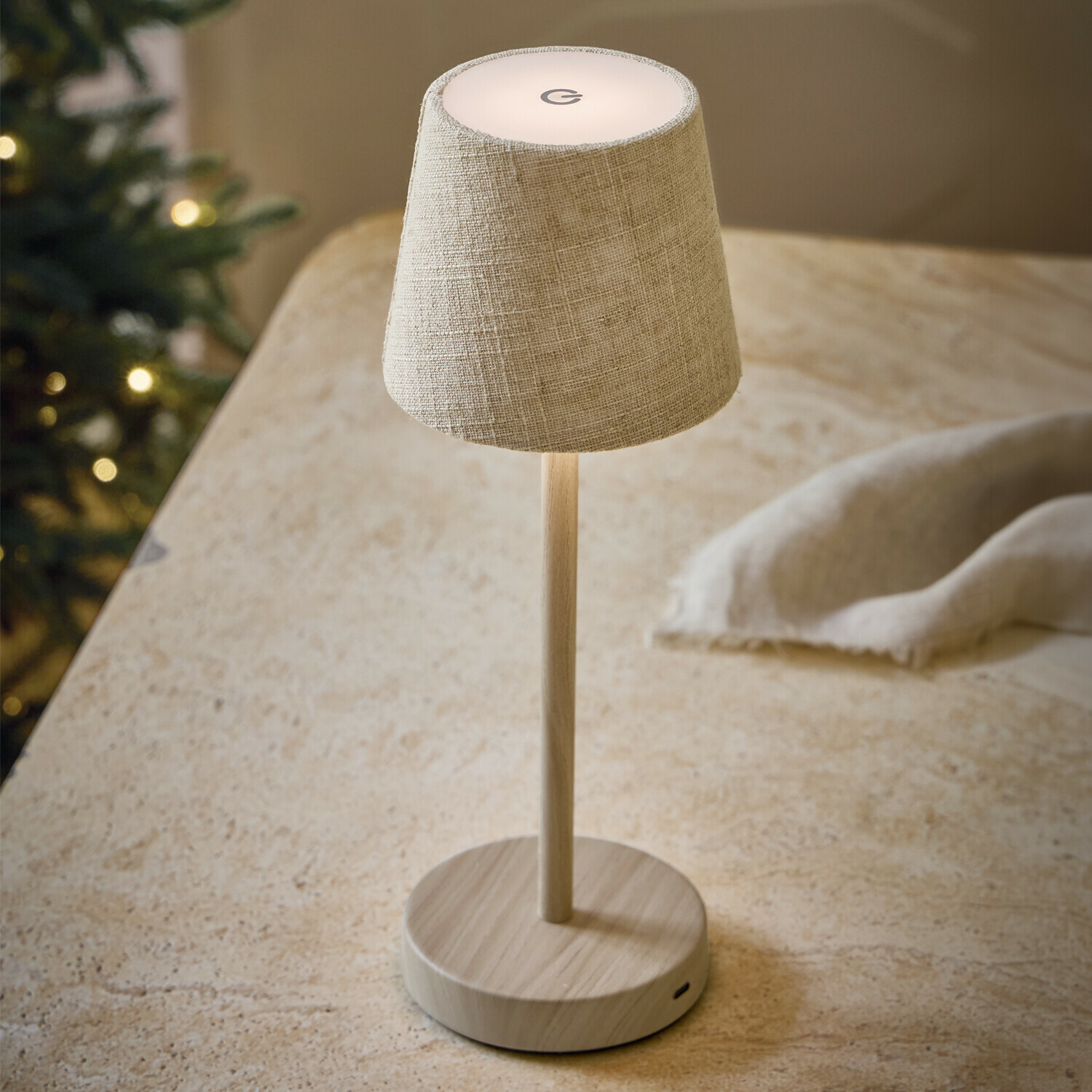 Lampada da tavolo ricaricabile Sylvainie