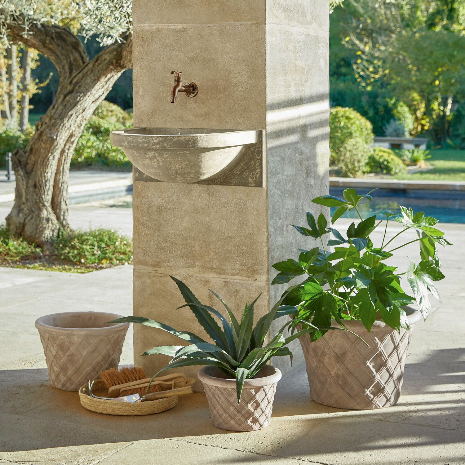 Set di 3 portavasi Provenchères