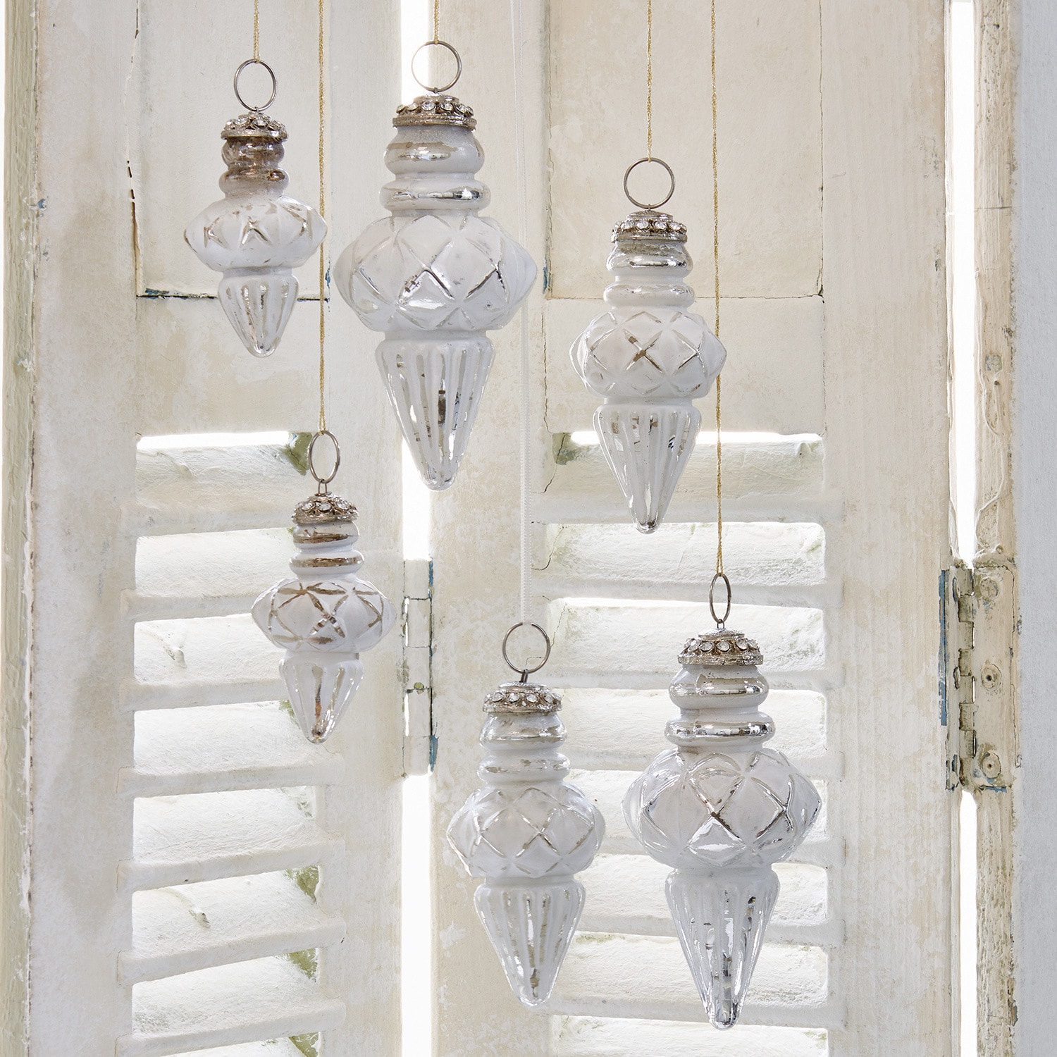 Set di 6 decorazioni natalizie Belle