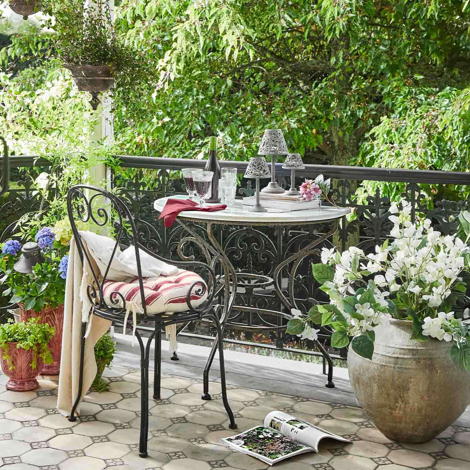 Balcone in fiore