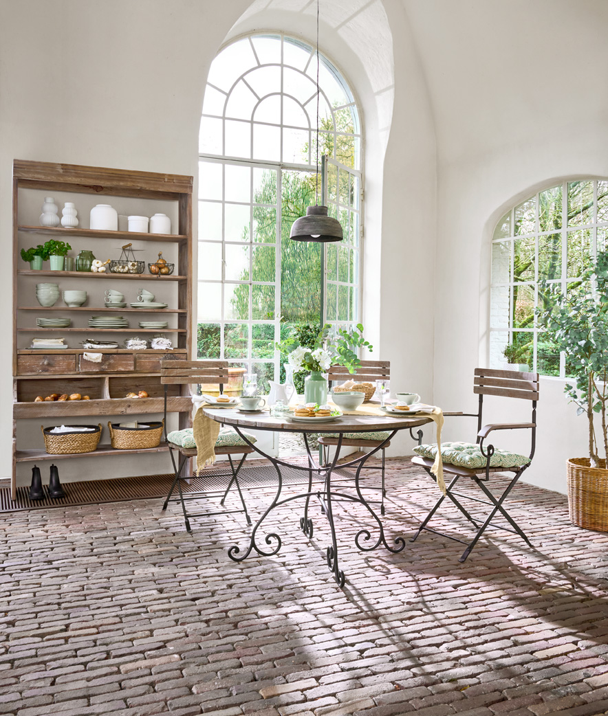Angolo bistrot in stile country