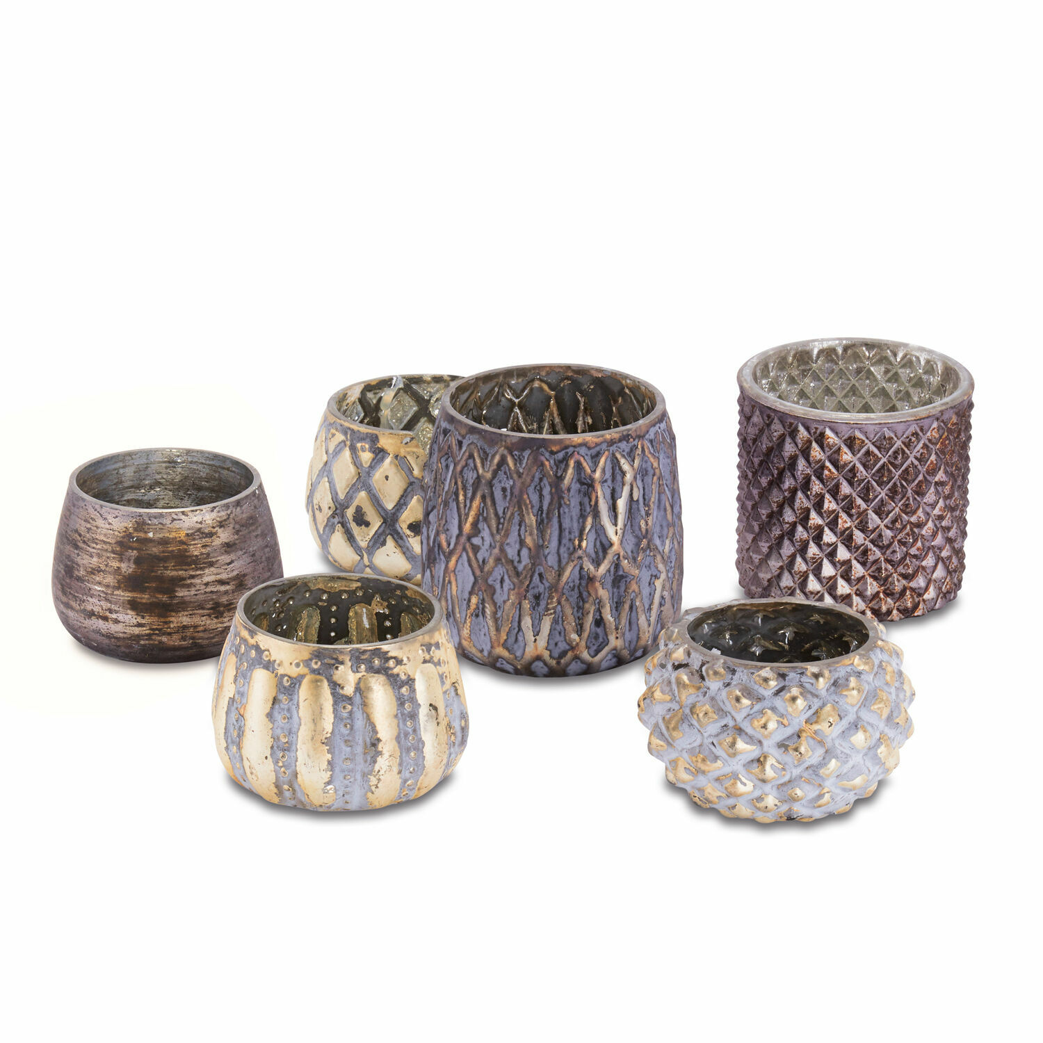 Set di 6 portalumini Fajolle