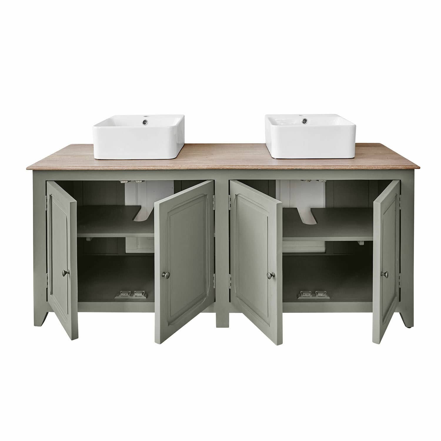 Mobile con doppio lavabo Bastanès