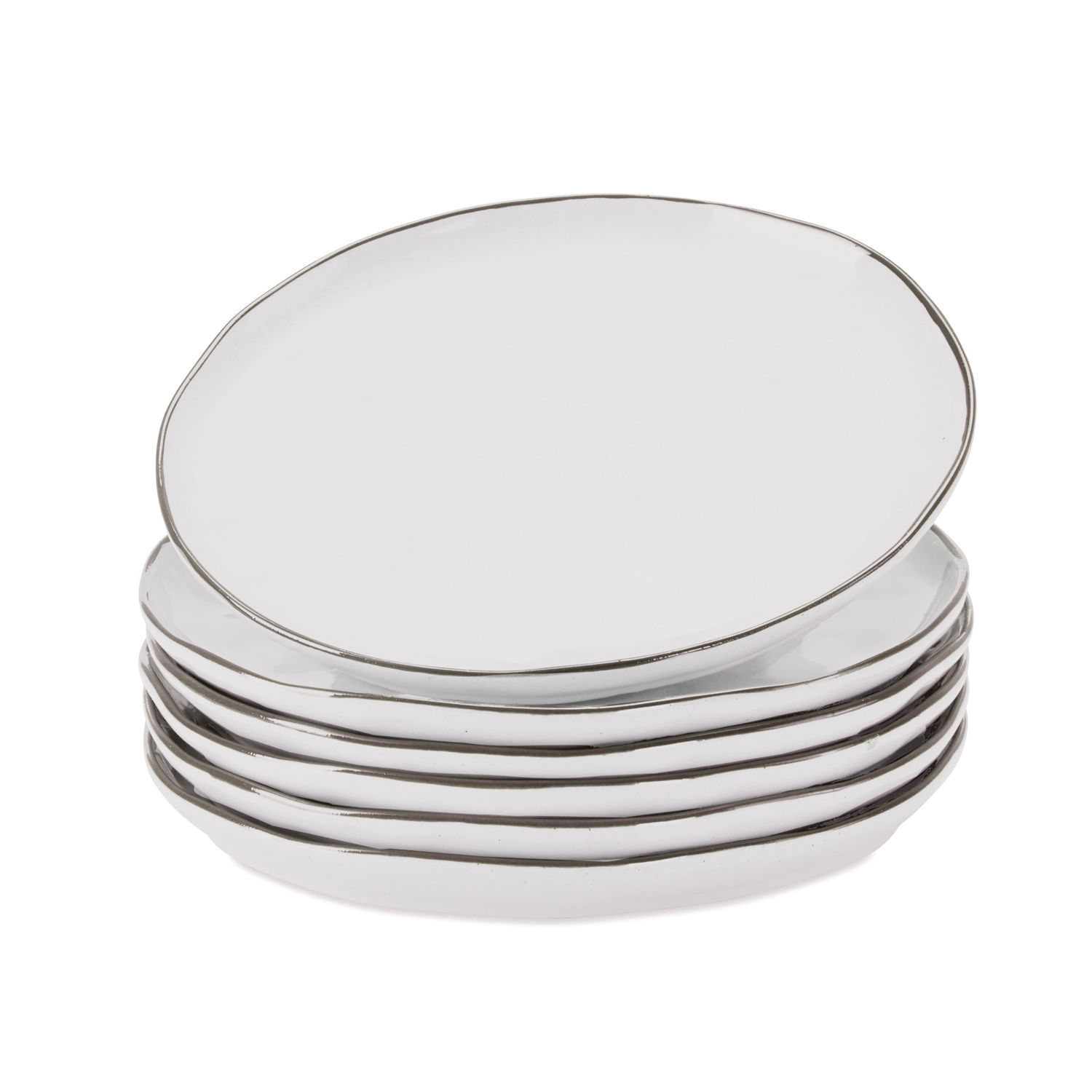 Set di 6 piattini Biarré