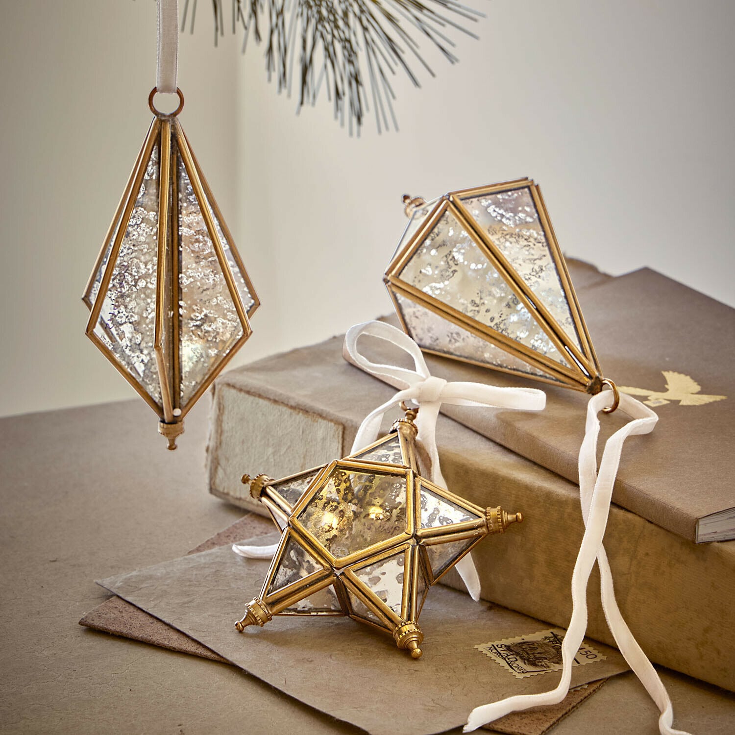 Set di 3 decorazioni da appendere Célestineau