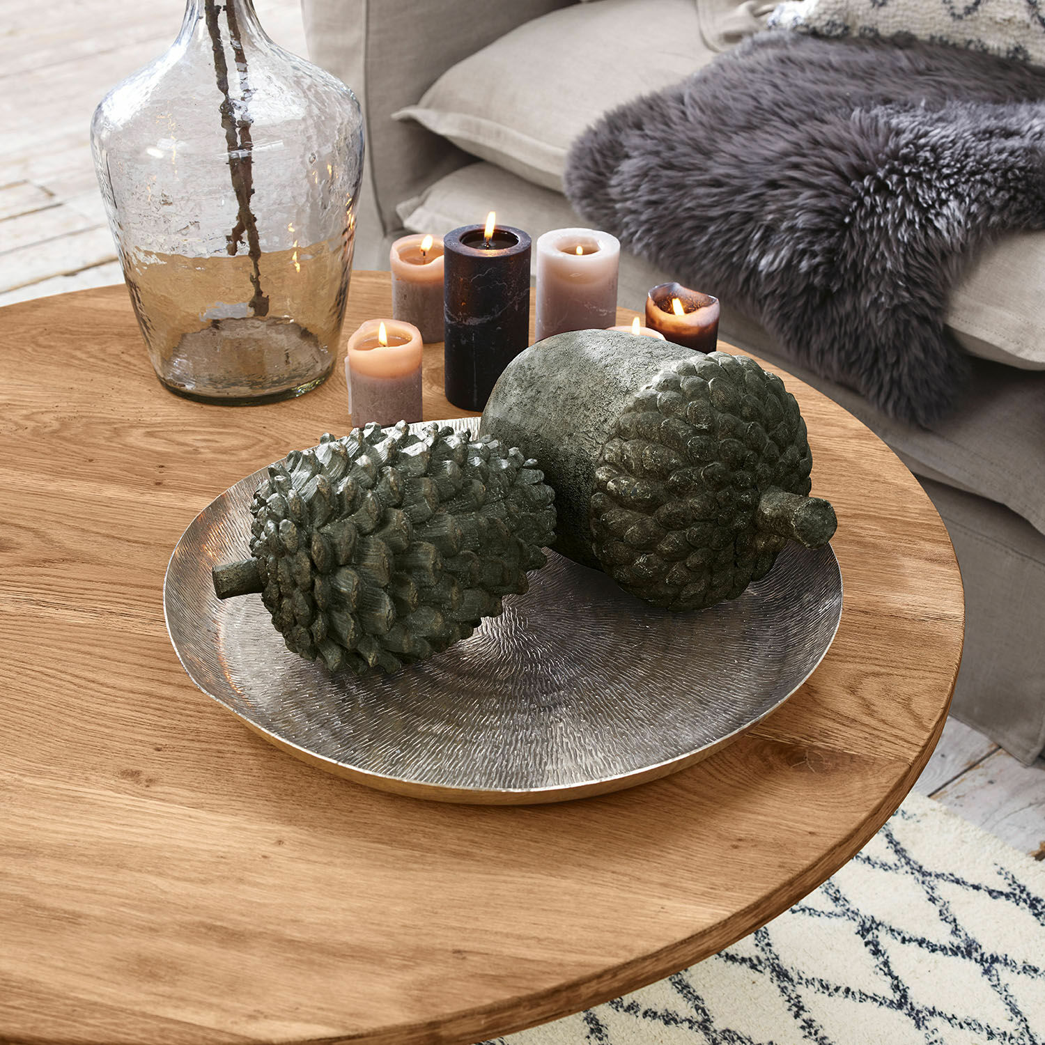 Ghianda e pigna decorative Hazelle