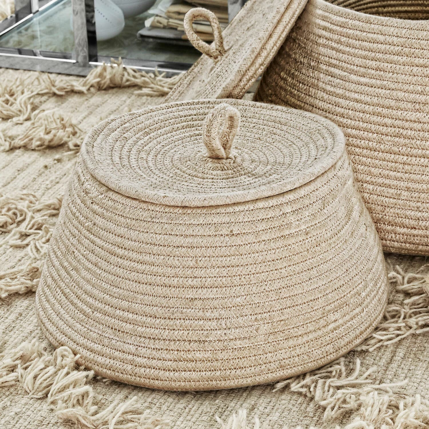 Coppia di cesti Riabas