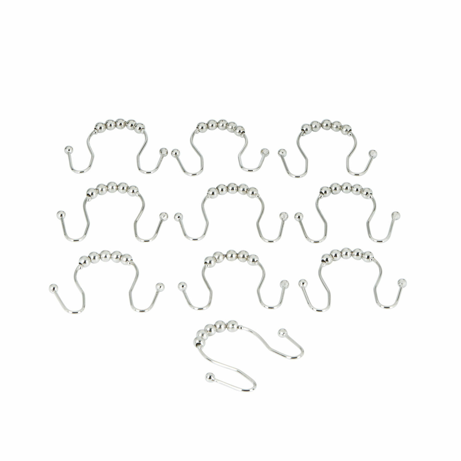 Set di 10 anelli per tende Tarascon