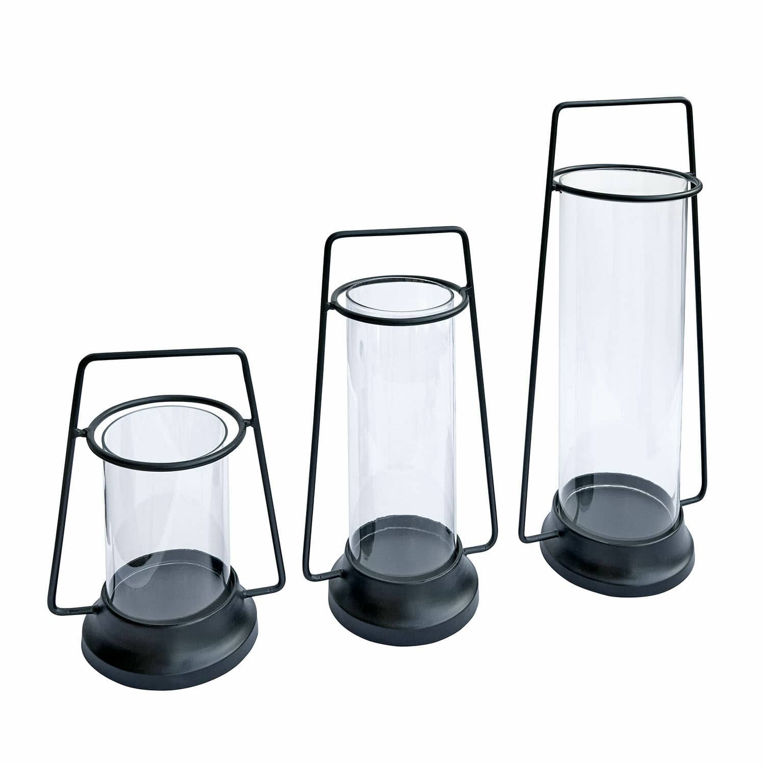 Set di 3 lanterne Mirandel