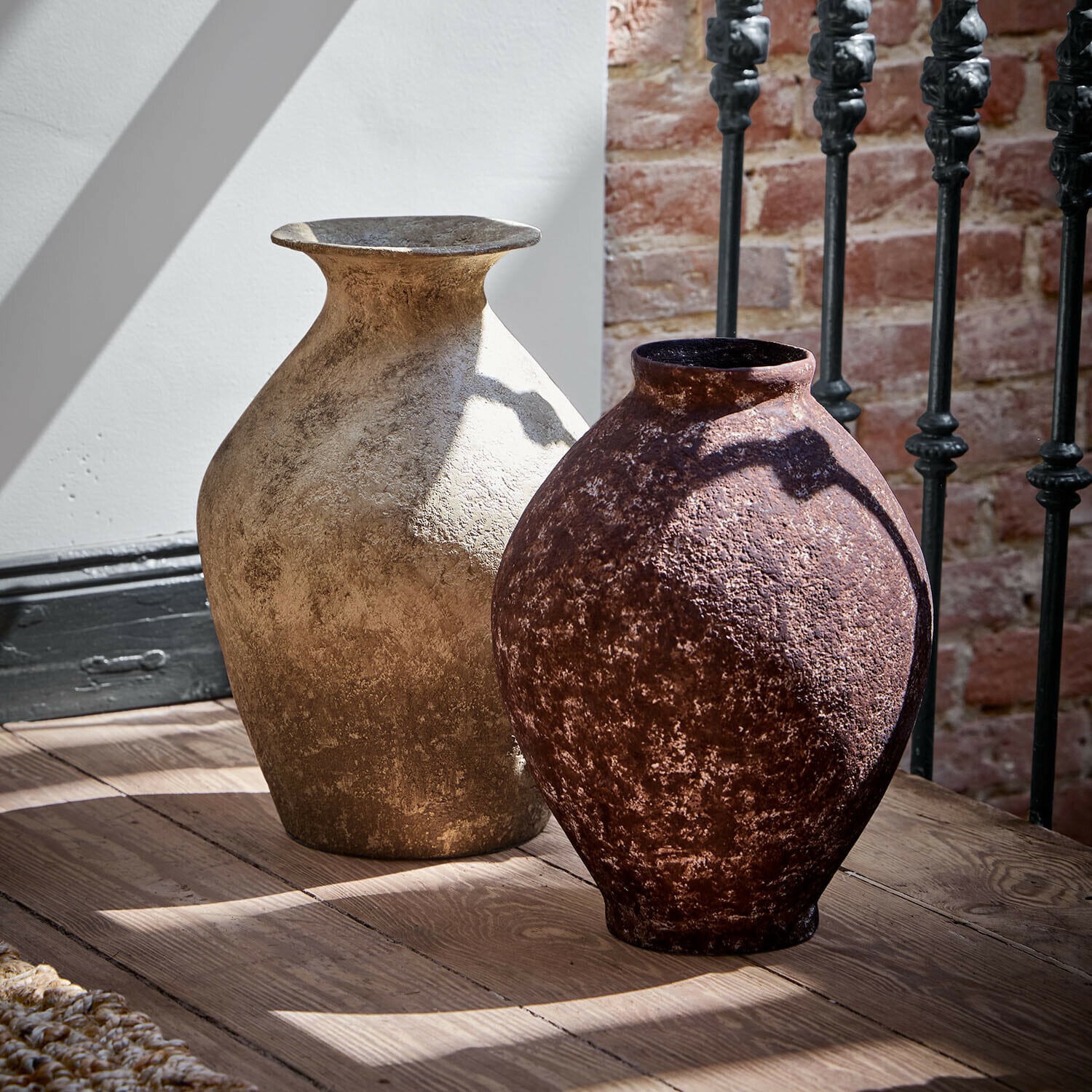 Coppia di vasi decorativi Geraard