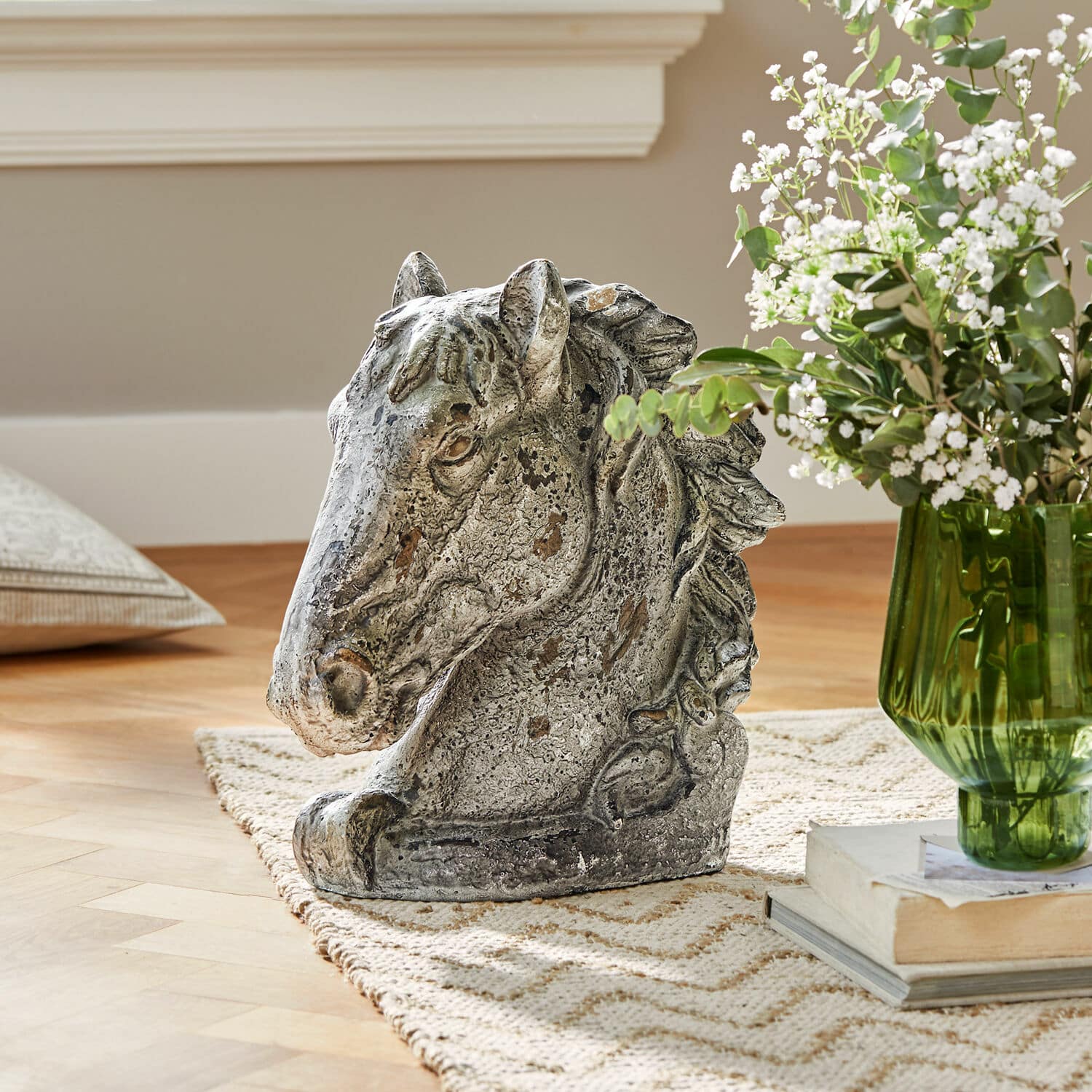 Busto di cavallo decorativo Ghenire