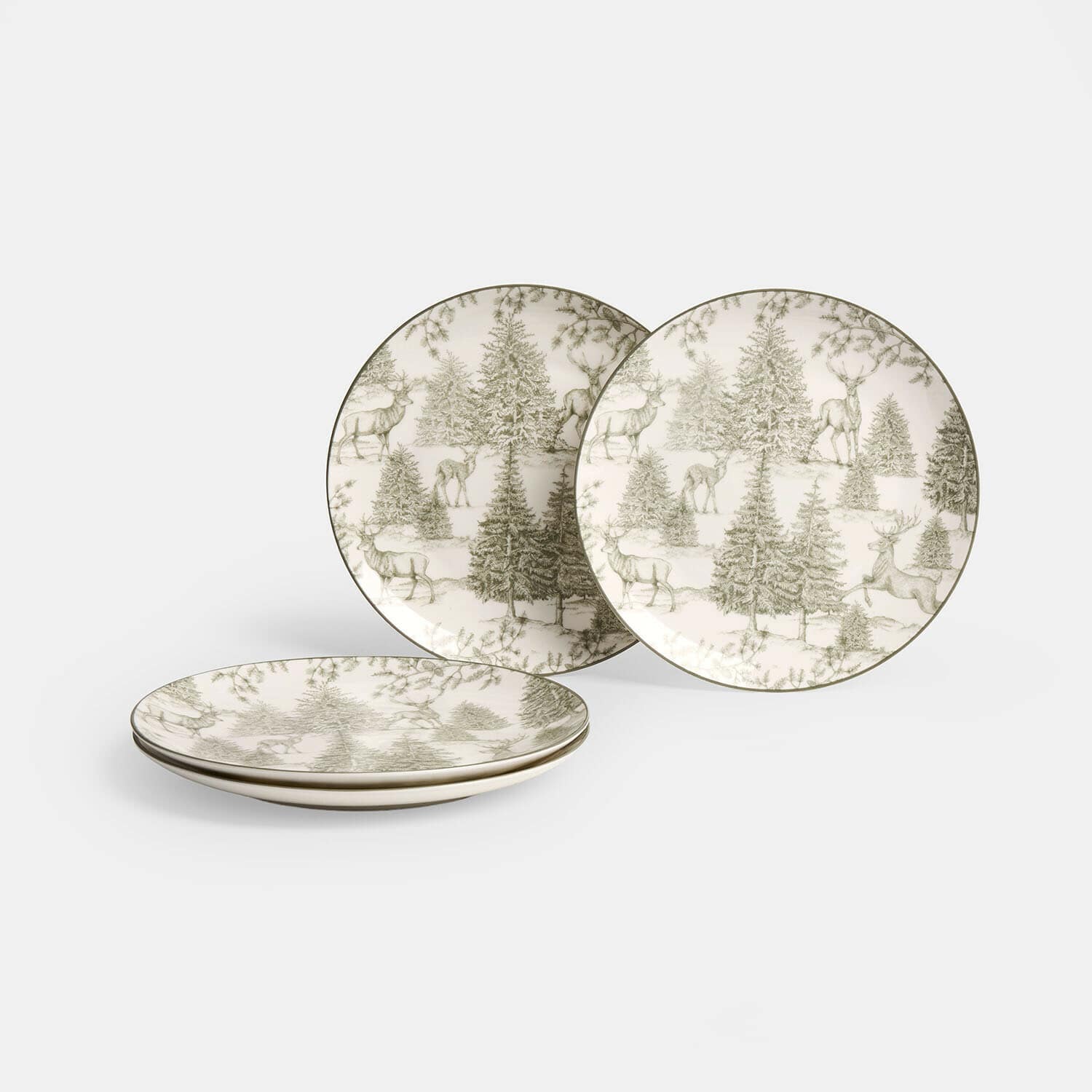 Set di 4 piatti Flonker