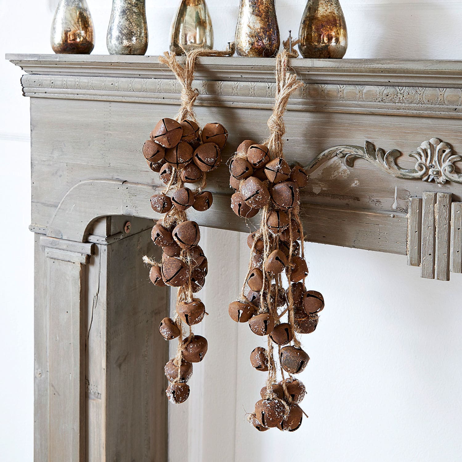 Coppia di decorazioni con campanelle Rubí