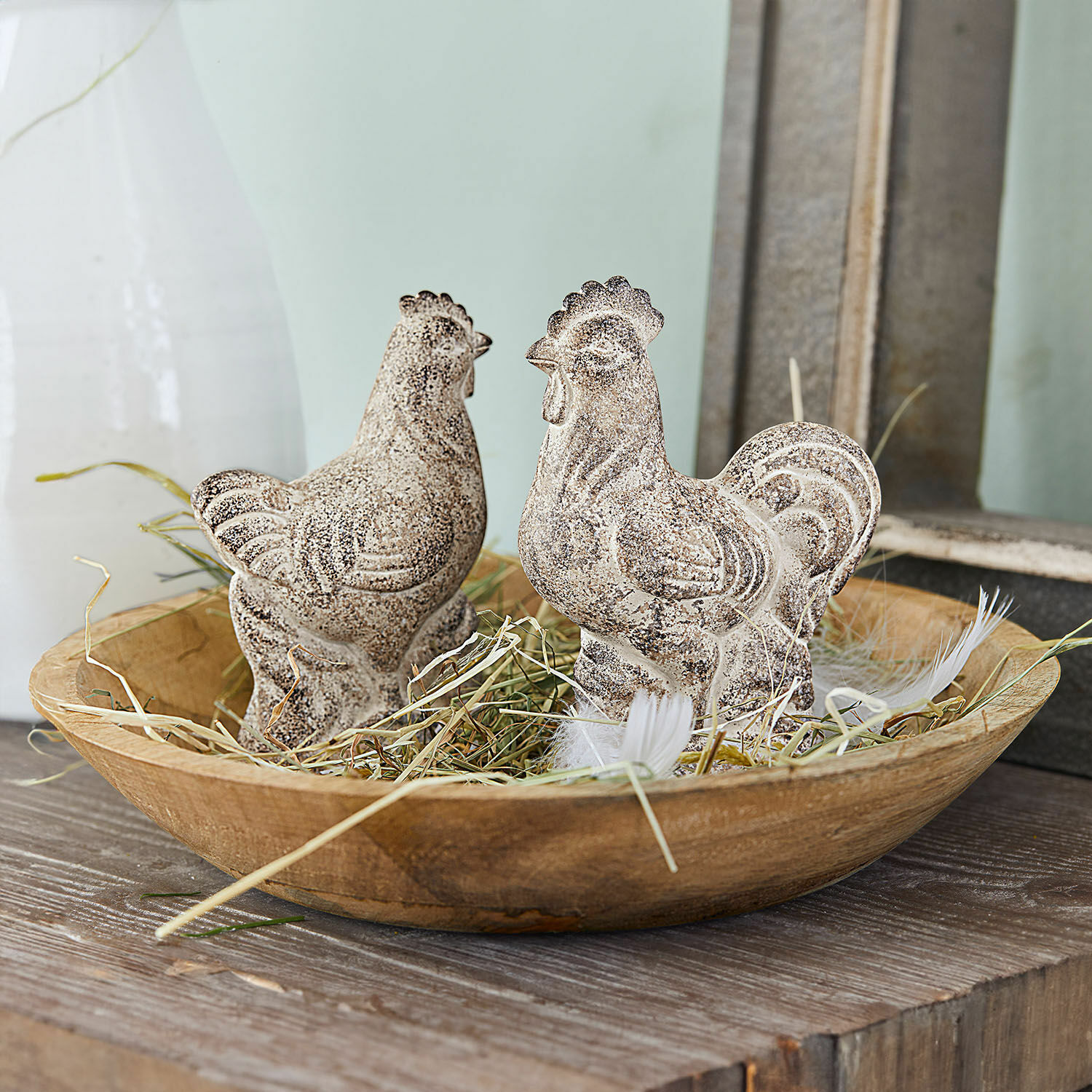 Coppia di gallinelle Gesualdo