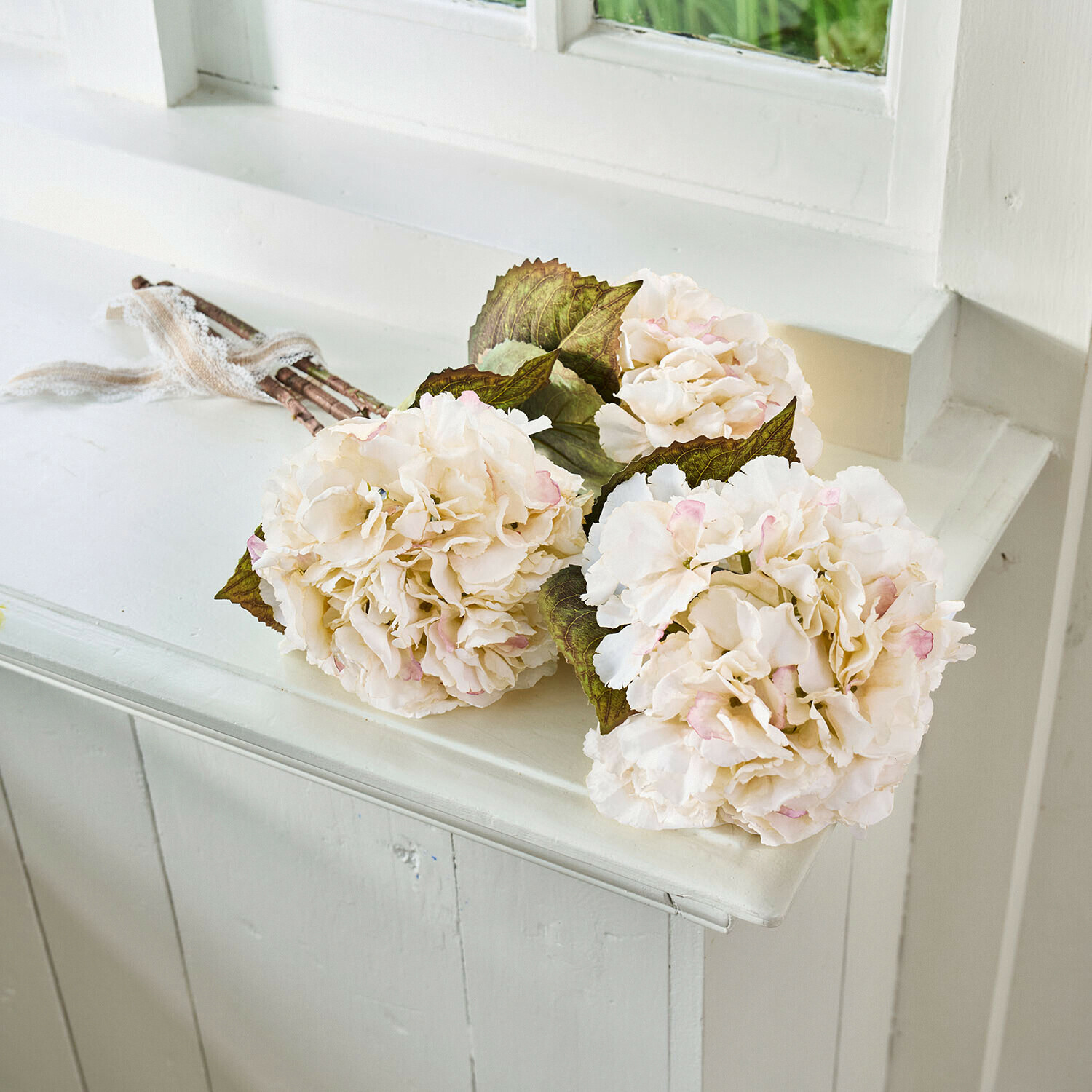 Set di 3 ortensie artificiali Orvianne