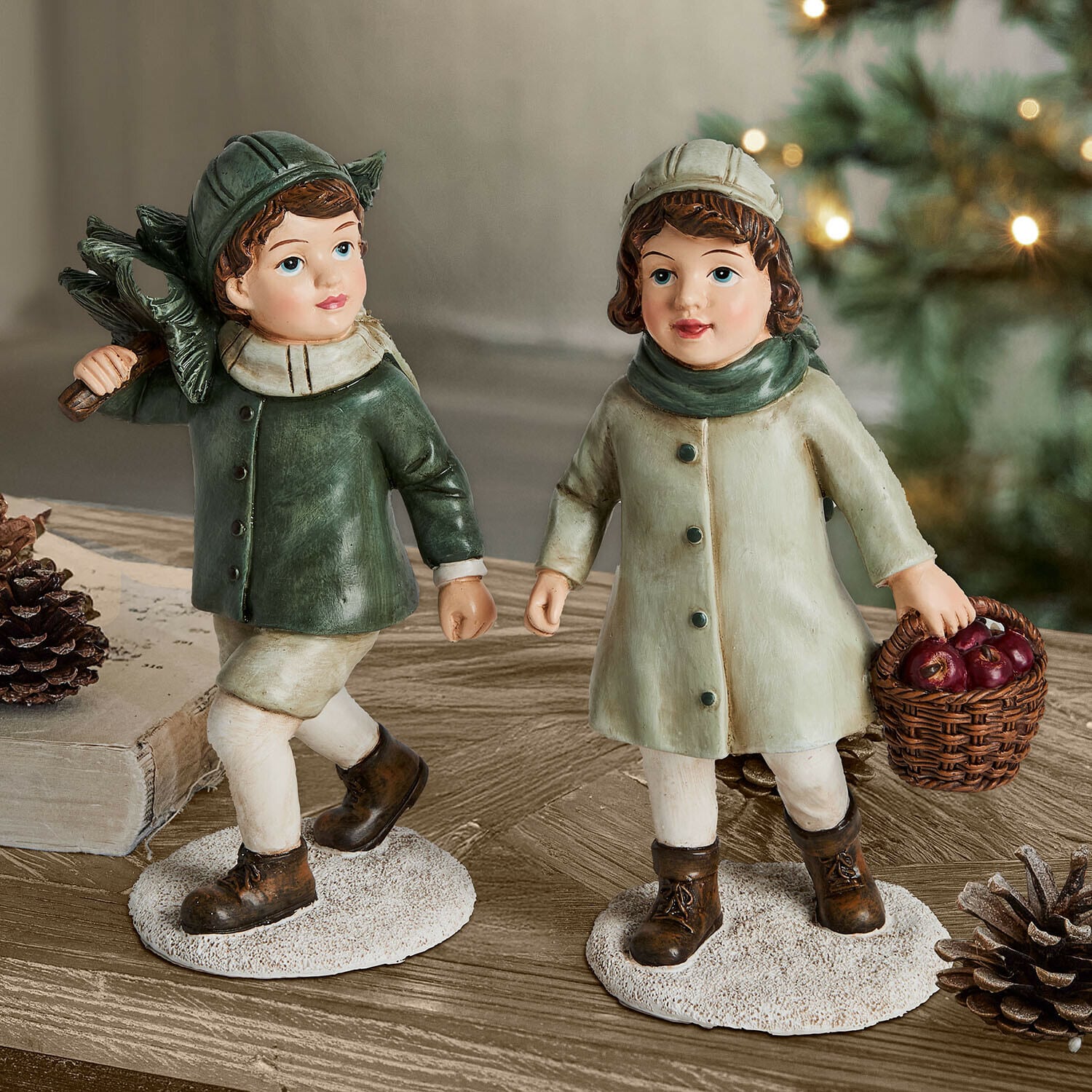 Coppia di decorazioni per bambini Jaquese