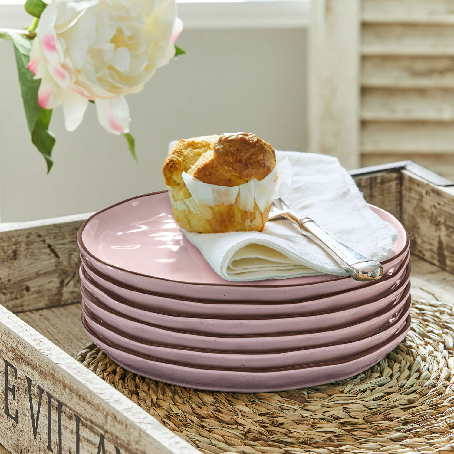 Set di 6 piattini Biarré