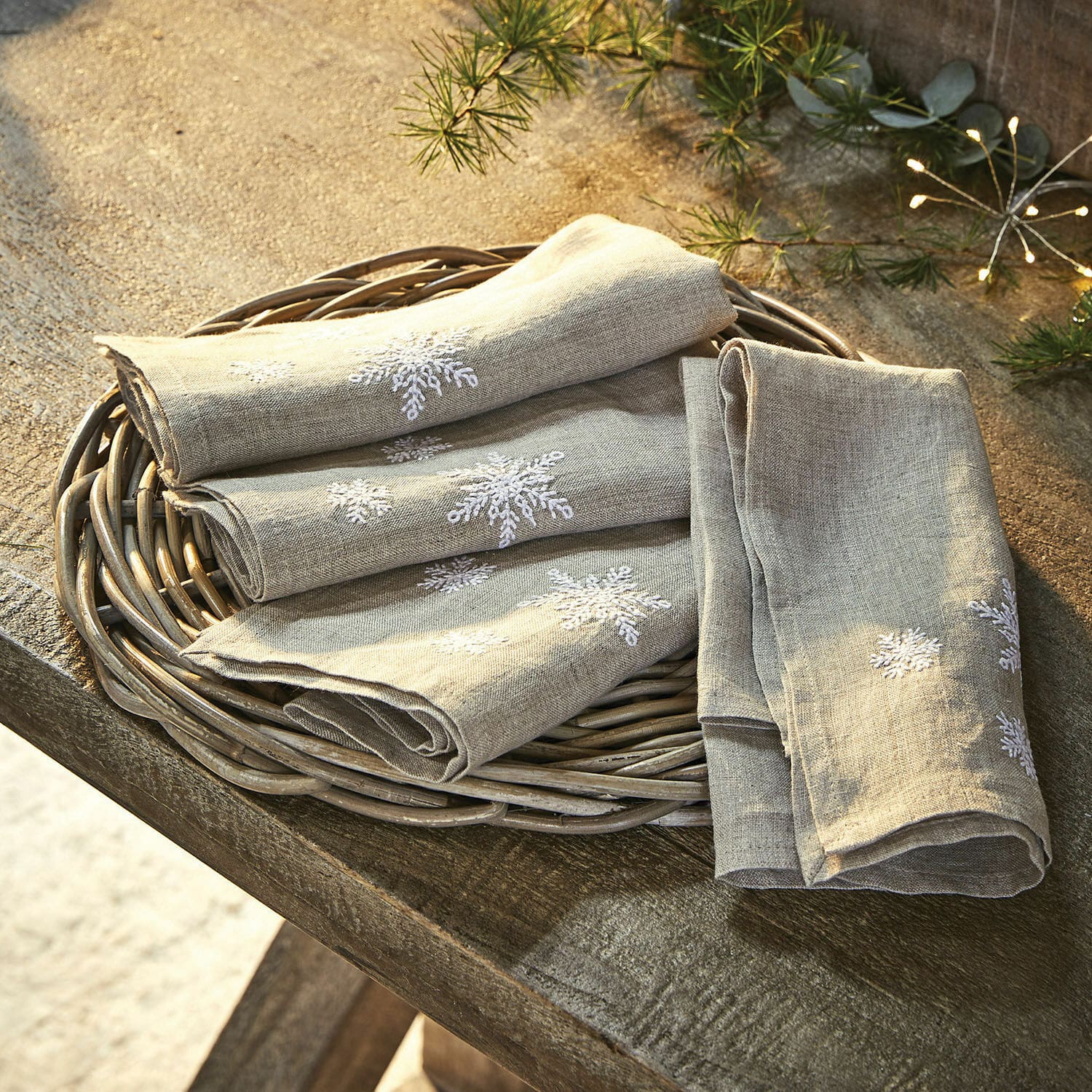 Set di 4 tovaglioli Ruspi
