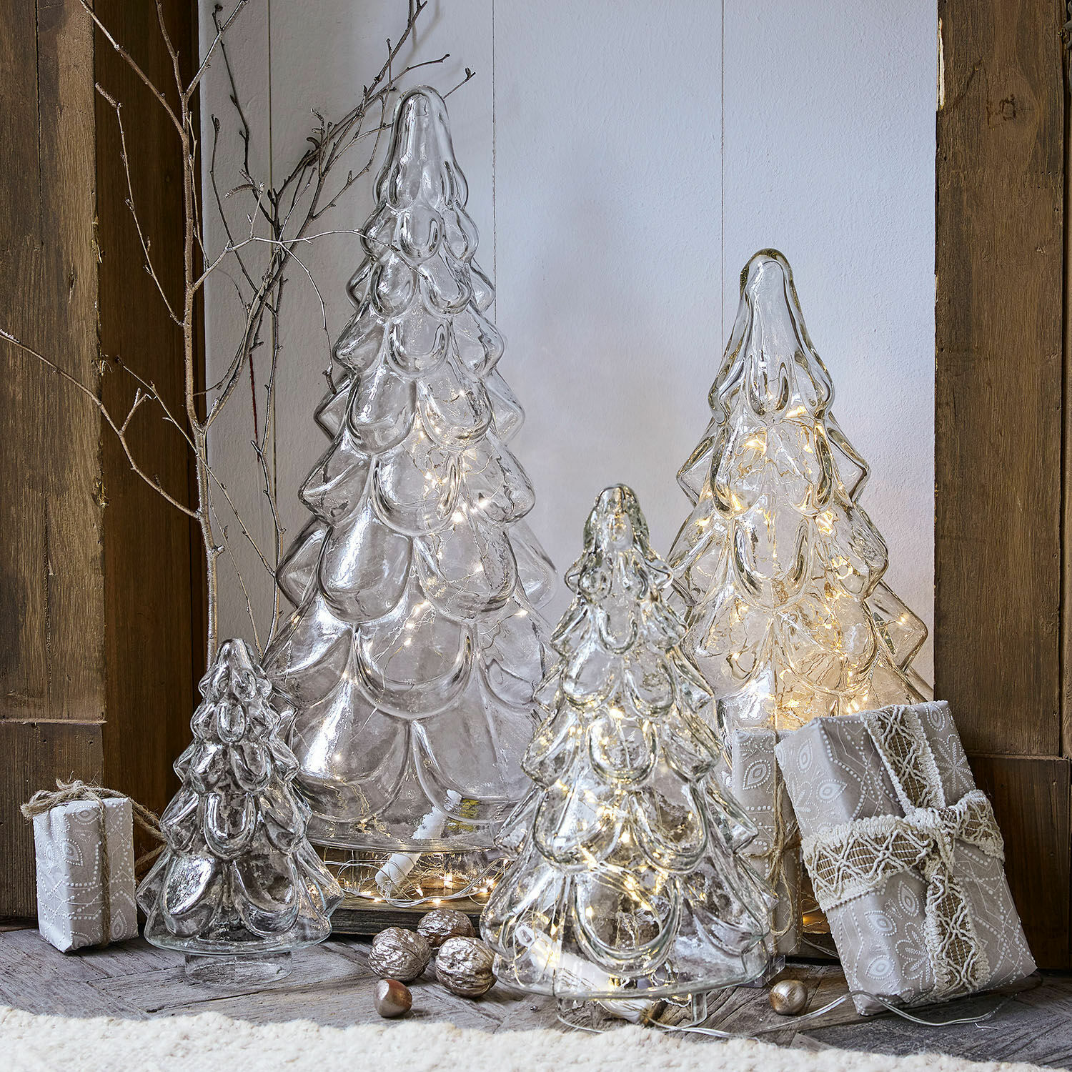 Set di 4 alberelli decorativi Blandford