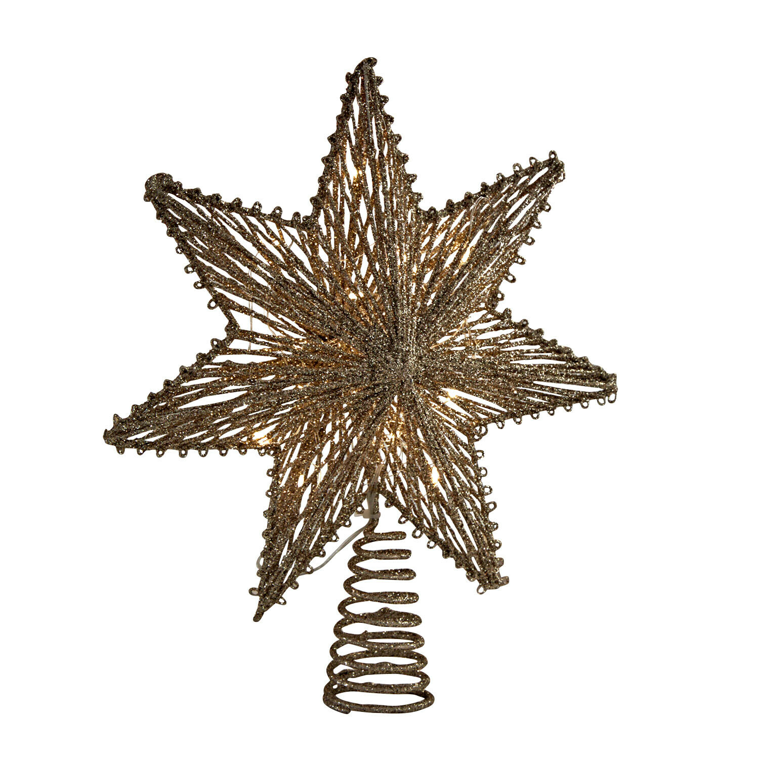 Puntale per albero di Natale a LED Amarosas