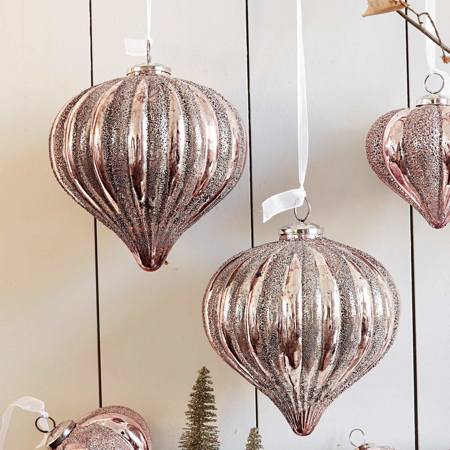 Set di 6 decorazioni natalizie Bornesse