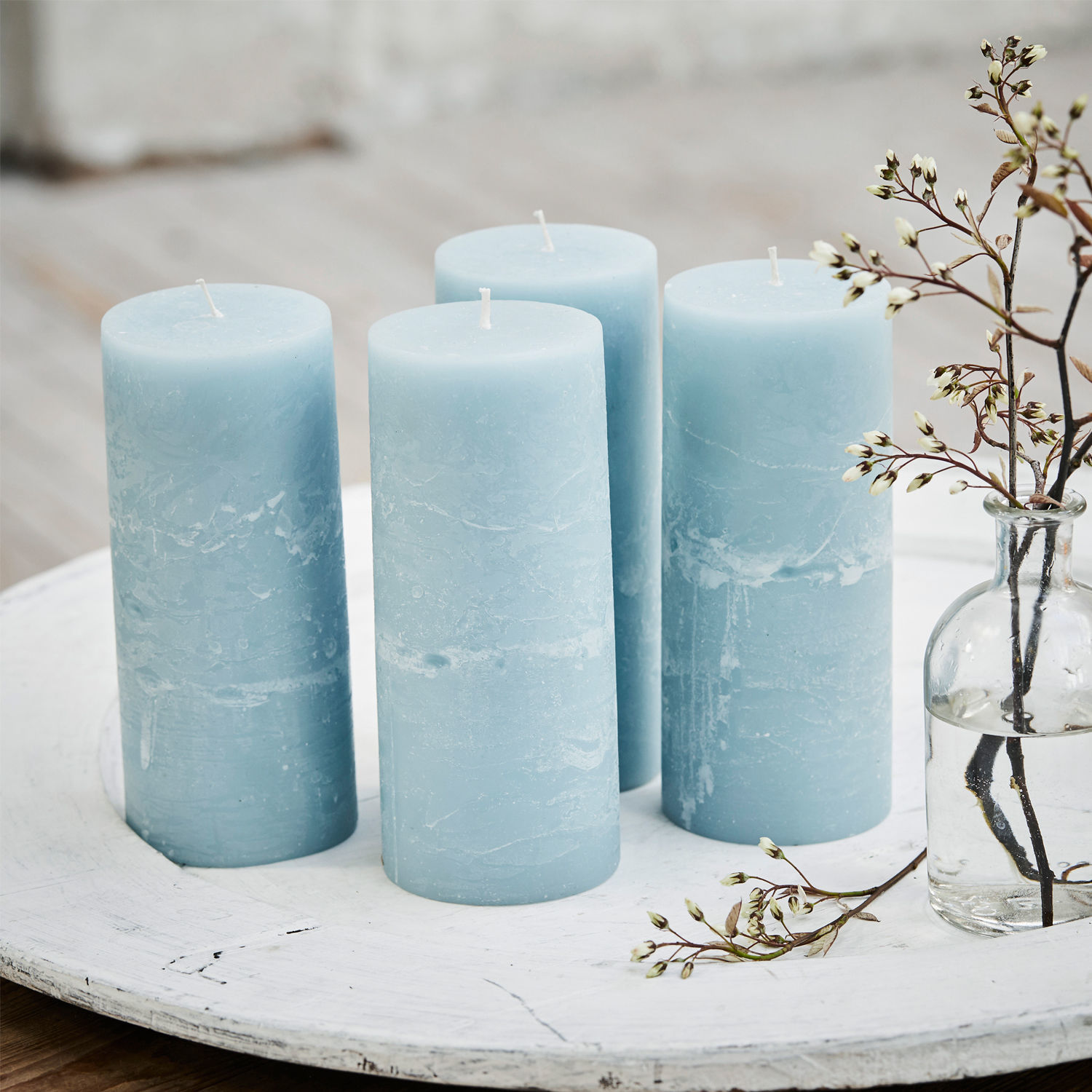 Set di 4 candele Homel
