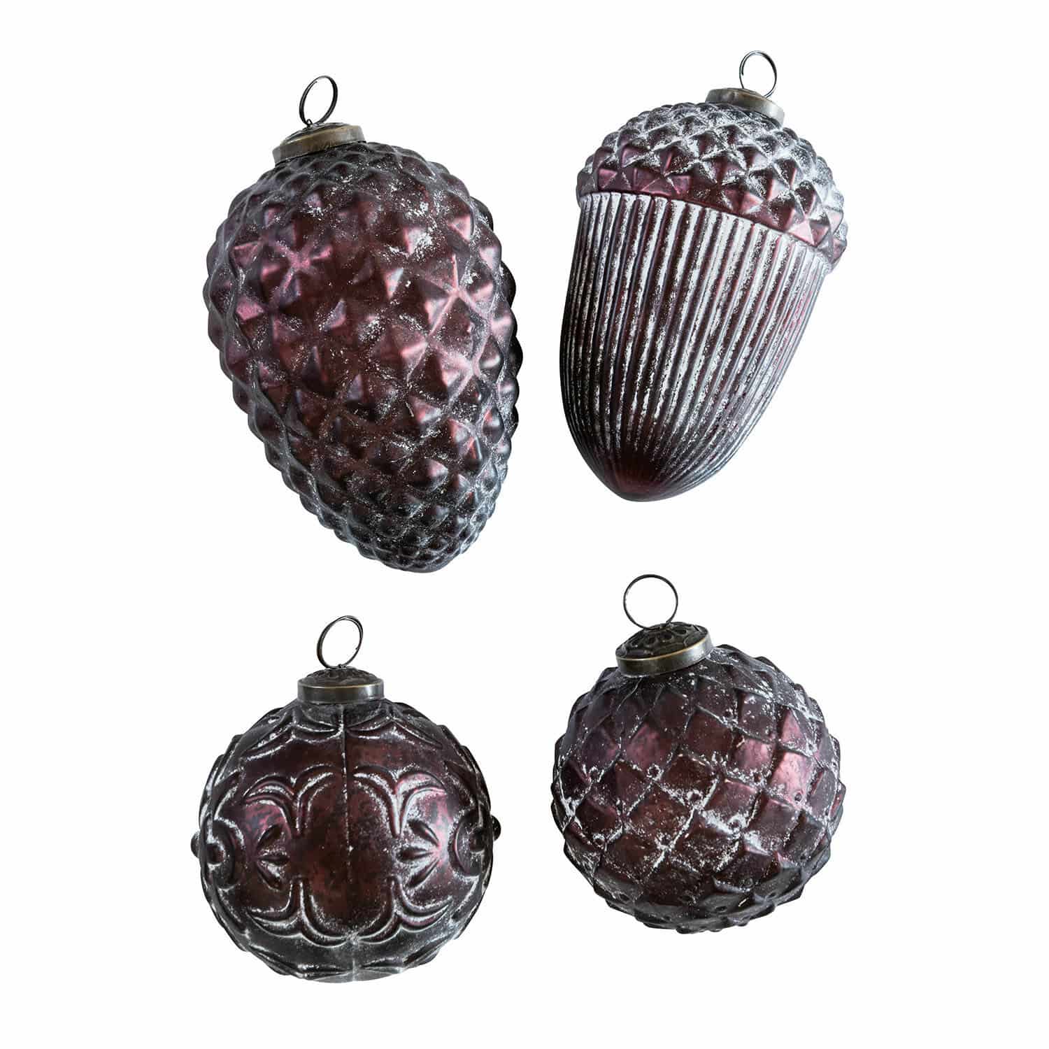 Set di 4 decorazioni natalizie Broome