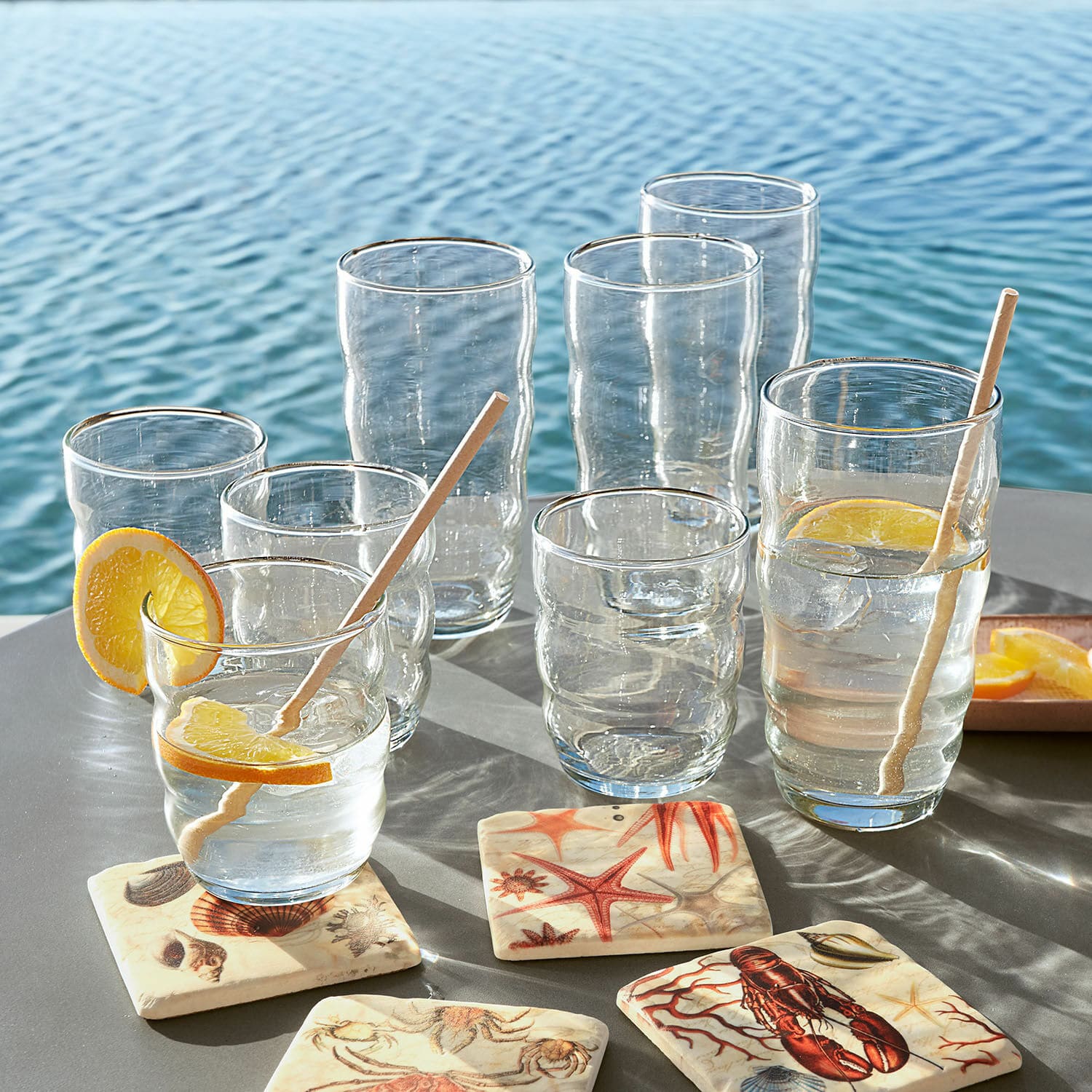 Set di 4 bicchieri Tournavin
