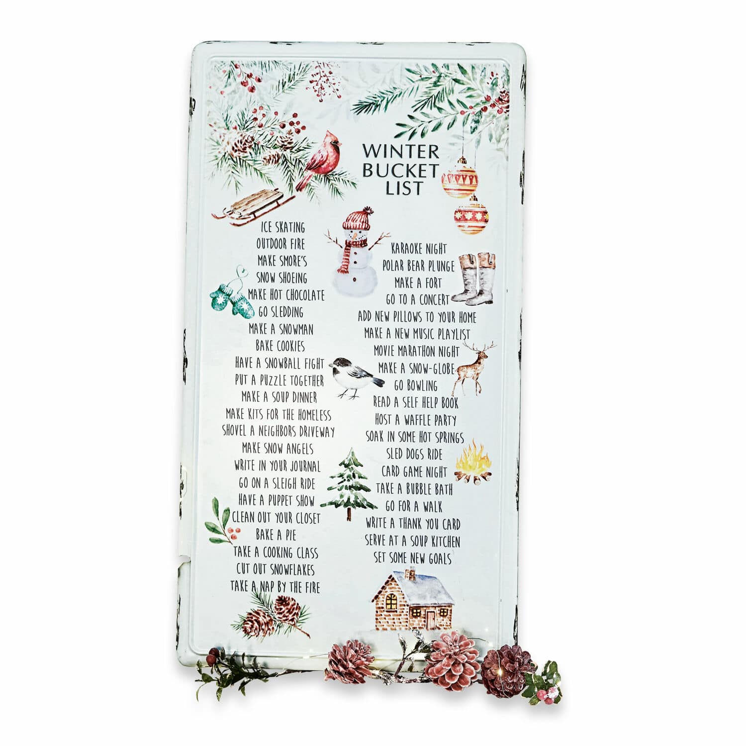 Quadretto decorativo List