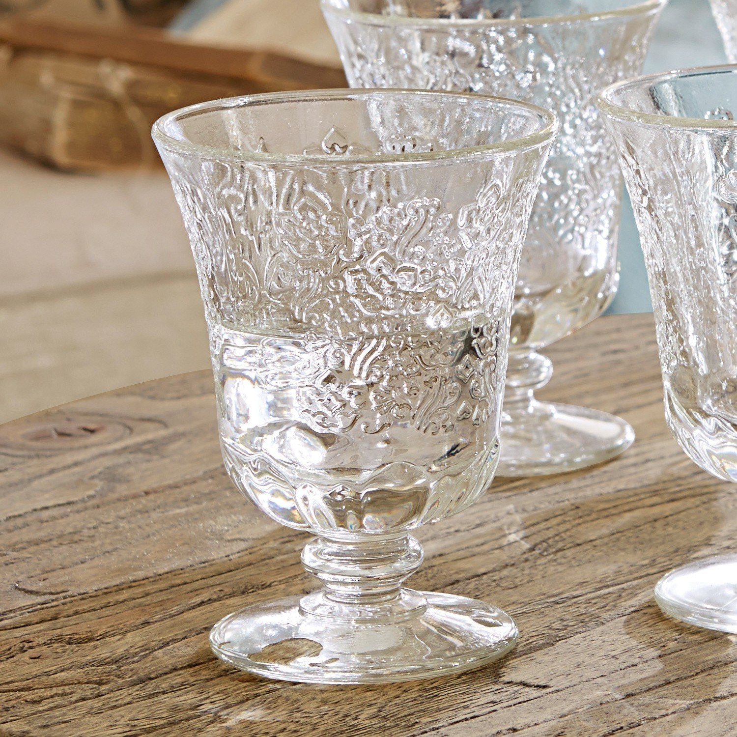 Set di 6 bicchieri per acqua Abèle