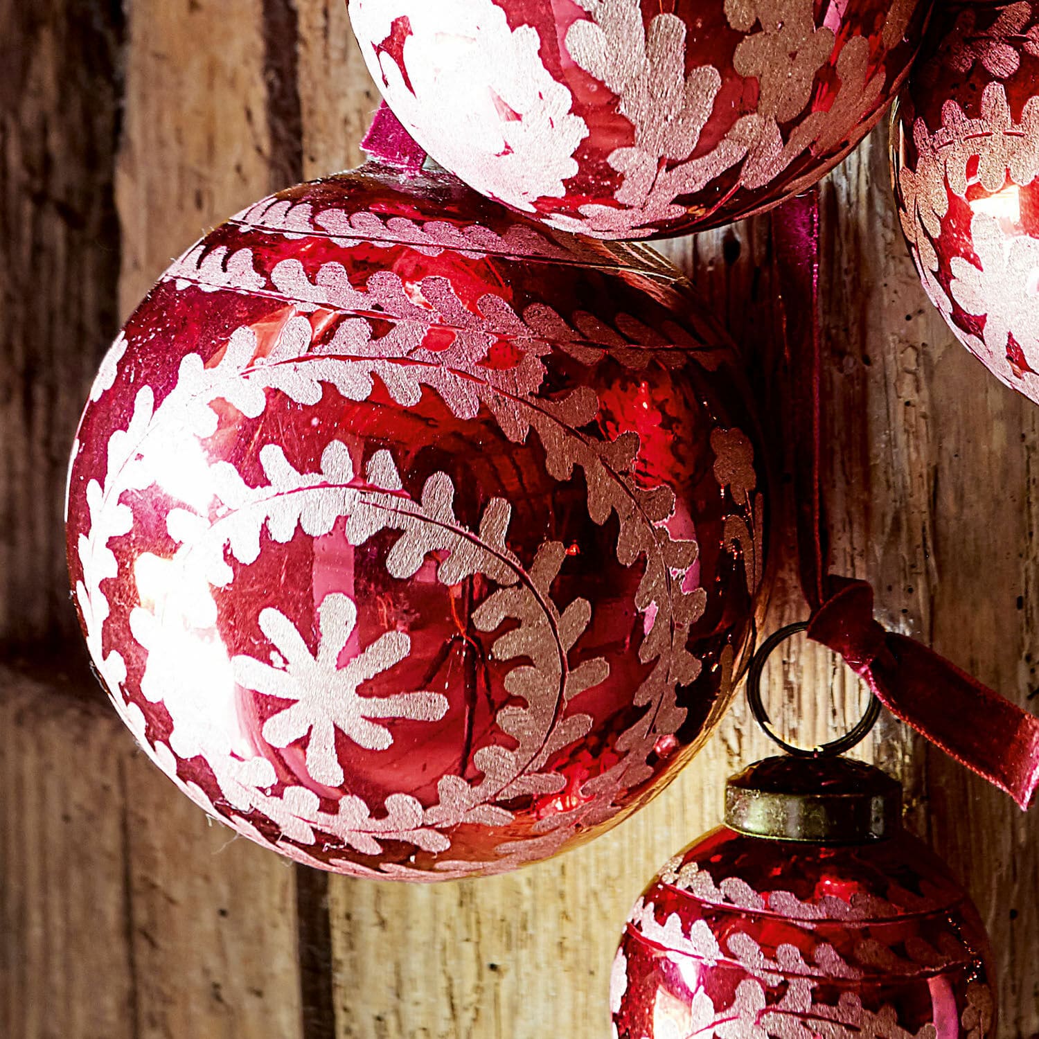 Set di 6 decorazioni natalizie Talwyna